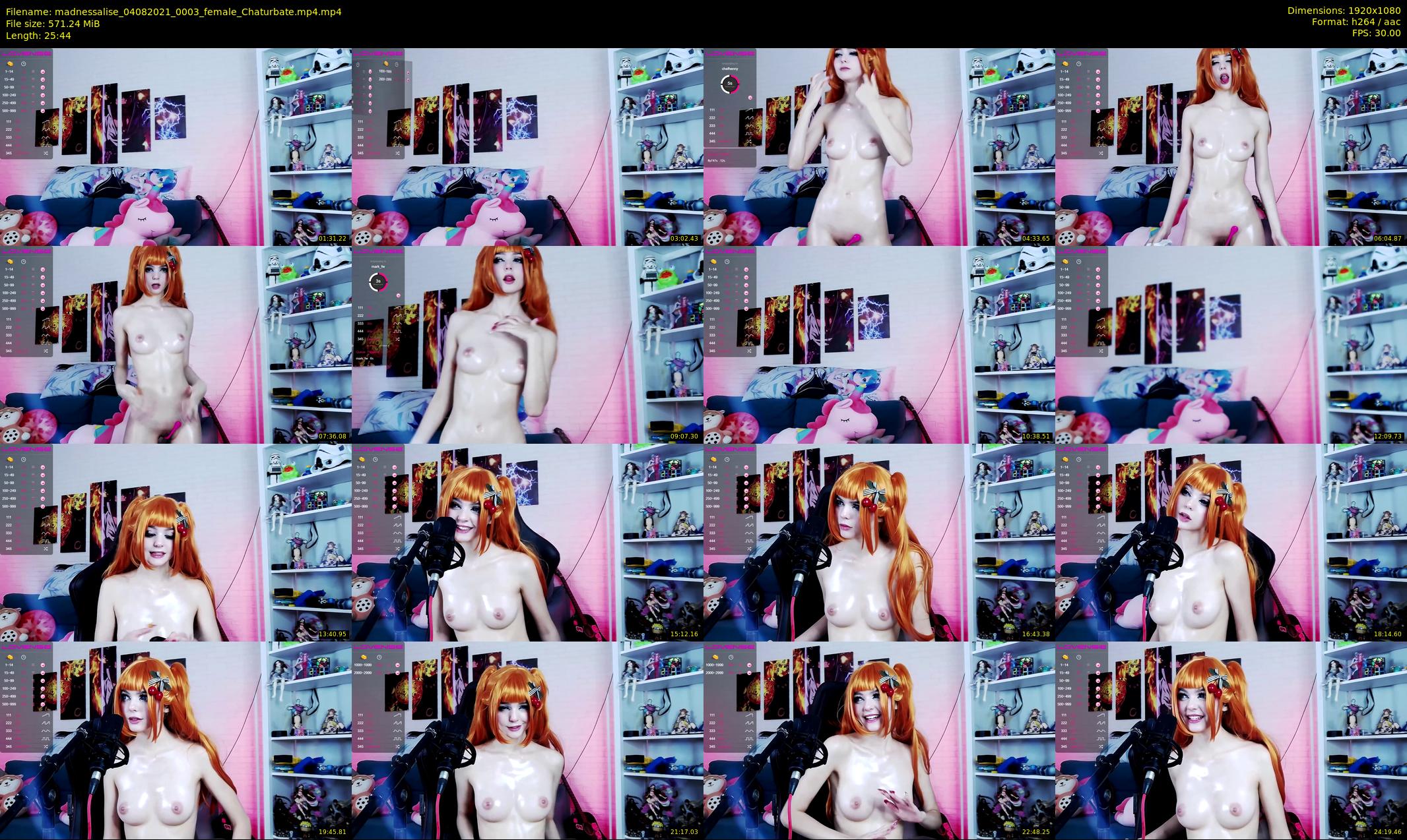 madnessalise — 26 minute Chaturbate female cam show recording, 1080p, Aug 4, 2021