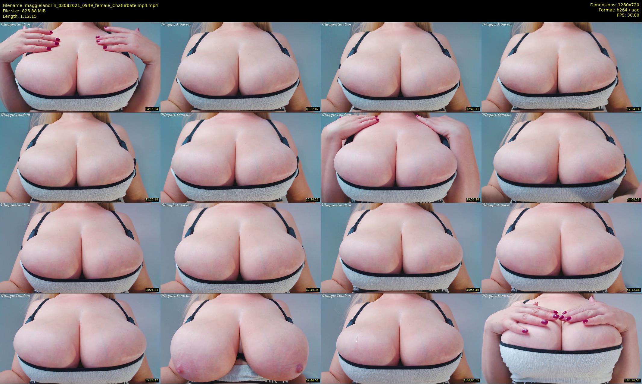 maggielandrin — 73 minute Chaturbate female cam show recording, 720p, Aug 3, 2021