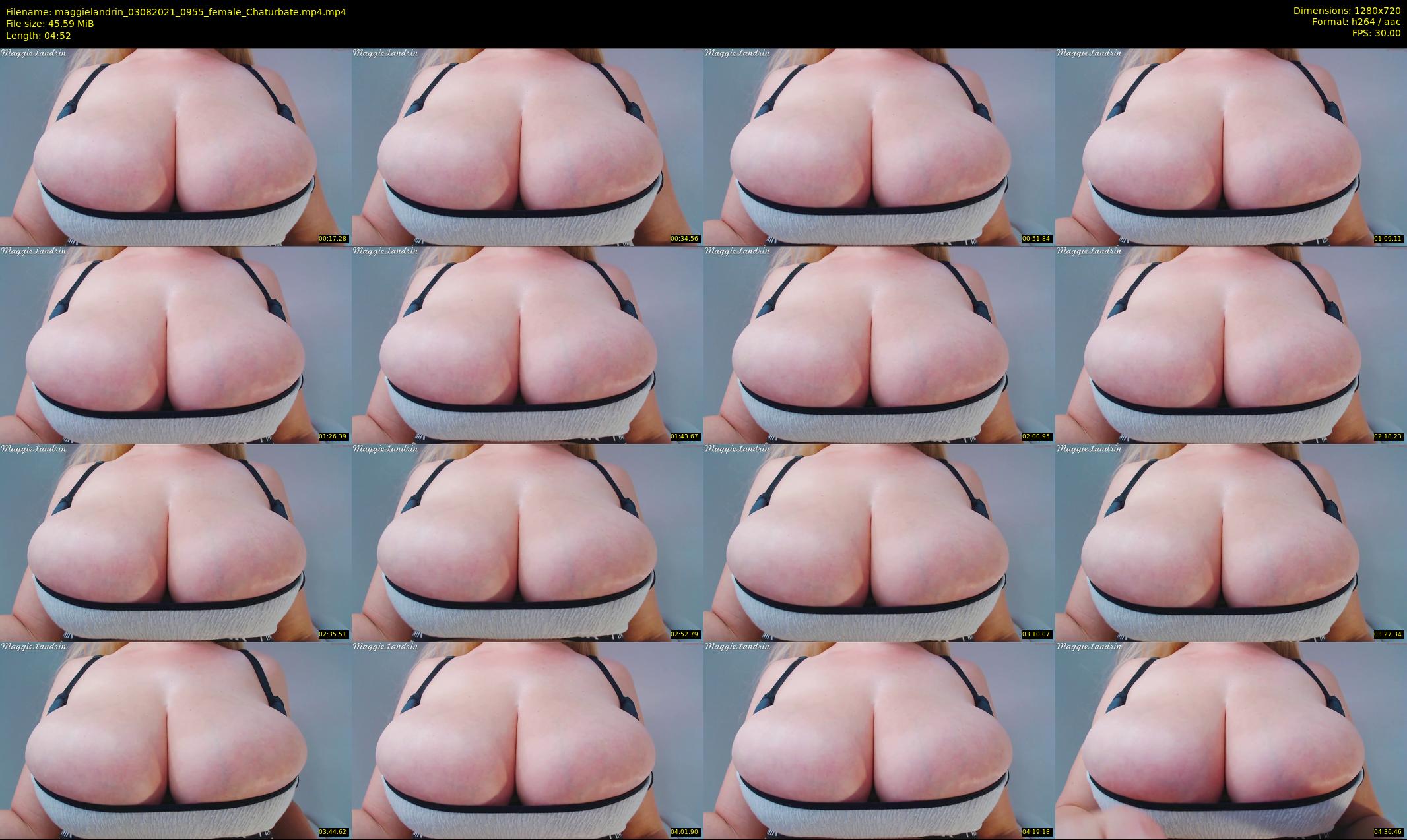 maggielandrin — 5 minute Chaturbate female cam show recording, 720p, Aug 3, 2021