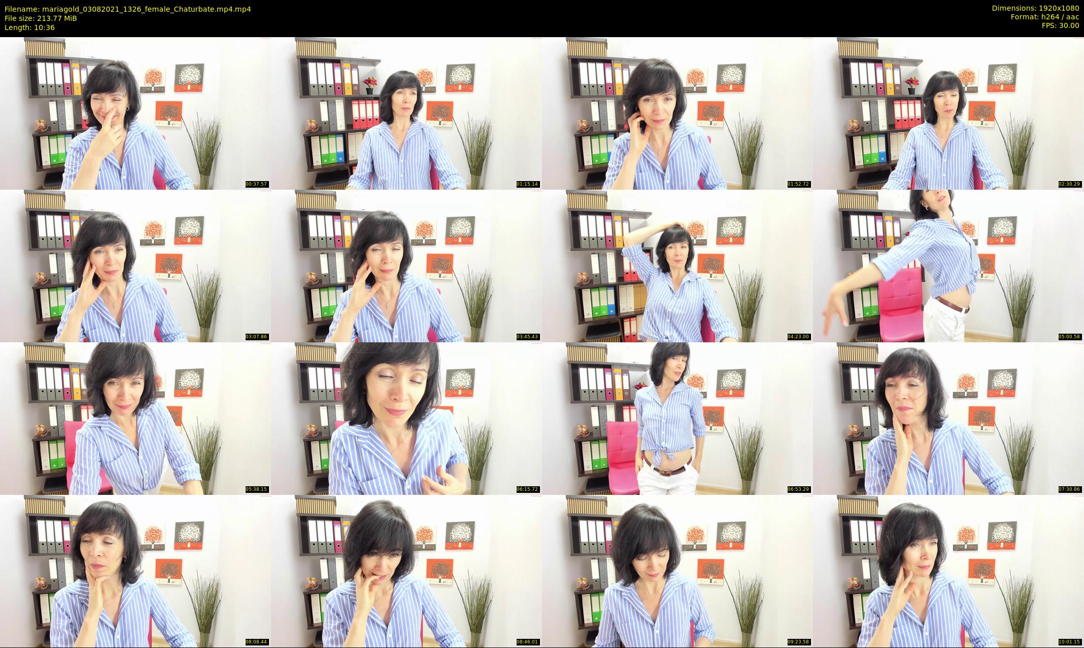 mariagold — 11 minute Chaturbate female cam show recording, 1080p, Aug 3, 2021