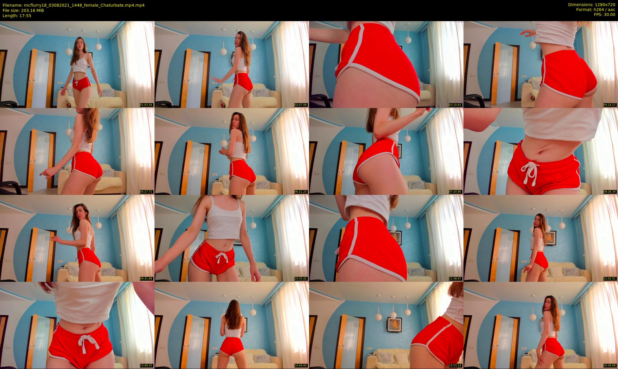 mcflurry18 — 18 minute Chaturbate female cam show recording, 720p, Aug 3, 2021