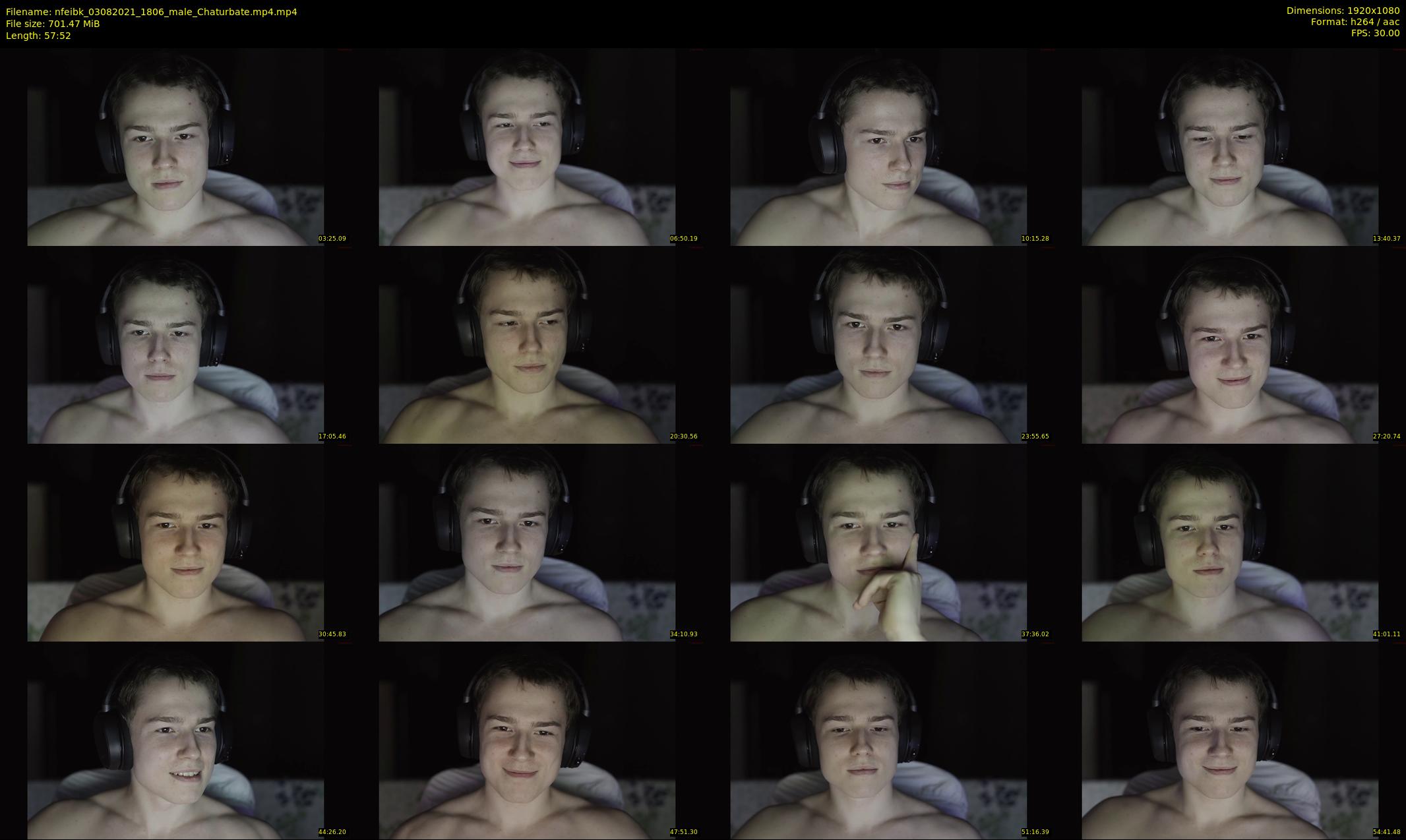 nfeibk — 58 minute Chaturbate male cam show recording, 1080p, Aug 3, 2021