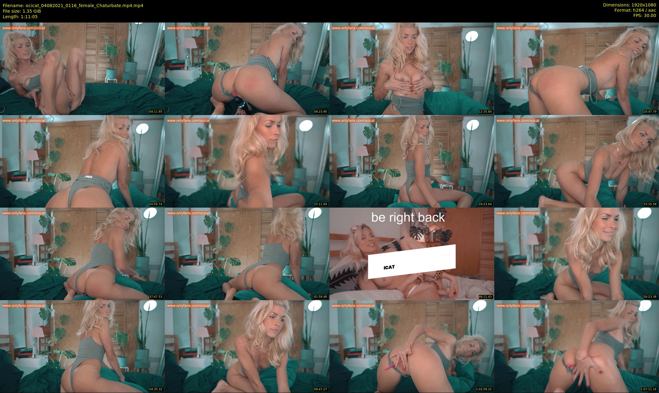 ocicat — 72 minute Chaturbate female cam show recording, 1080p, Aug 4, 2021