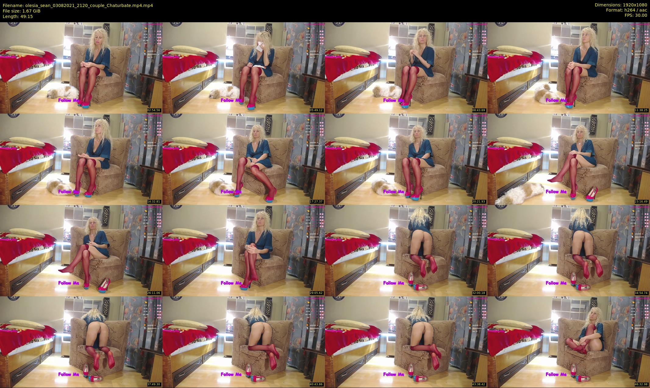 olesia_sean — 50 minute Chaturbate couple cam show recording, 1080p, Aug 3, 2021