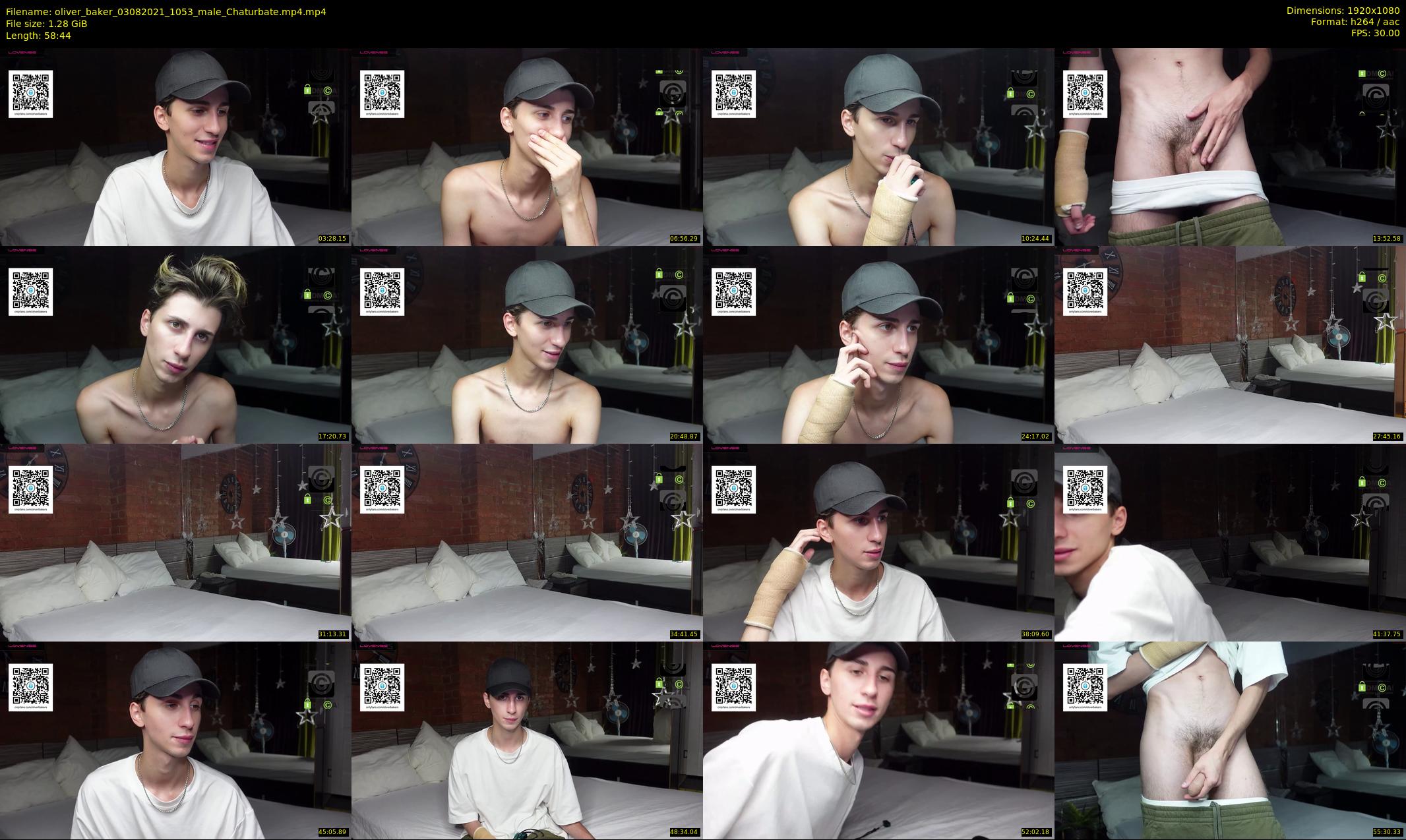 oliver_baker — 59 minute Chaturbate male cam show recording, 1080p, Aug 3, 2021