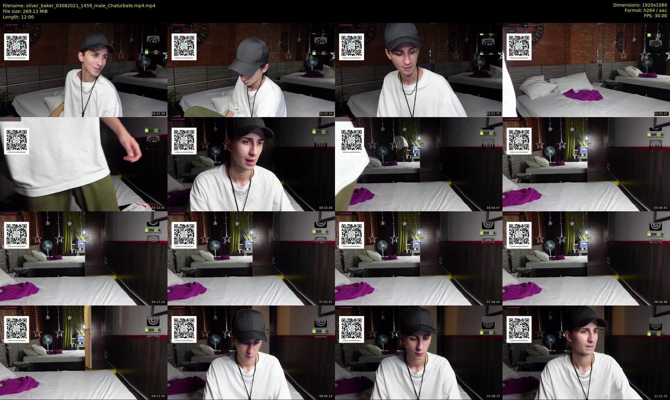oliver_baker — 12 minute Chaturbate male cam show recording, 1080p, Aug 3, 2021