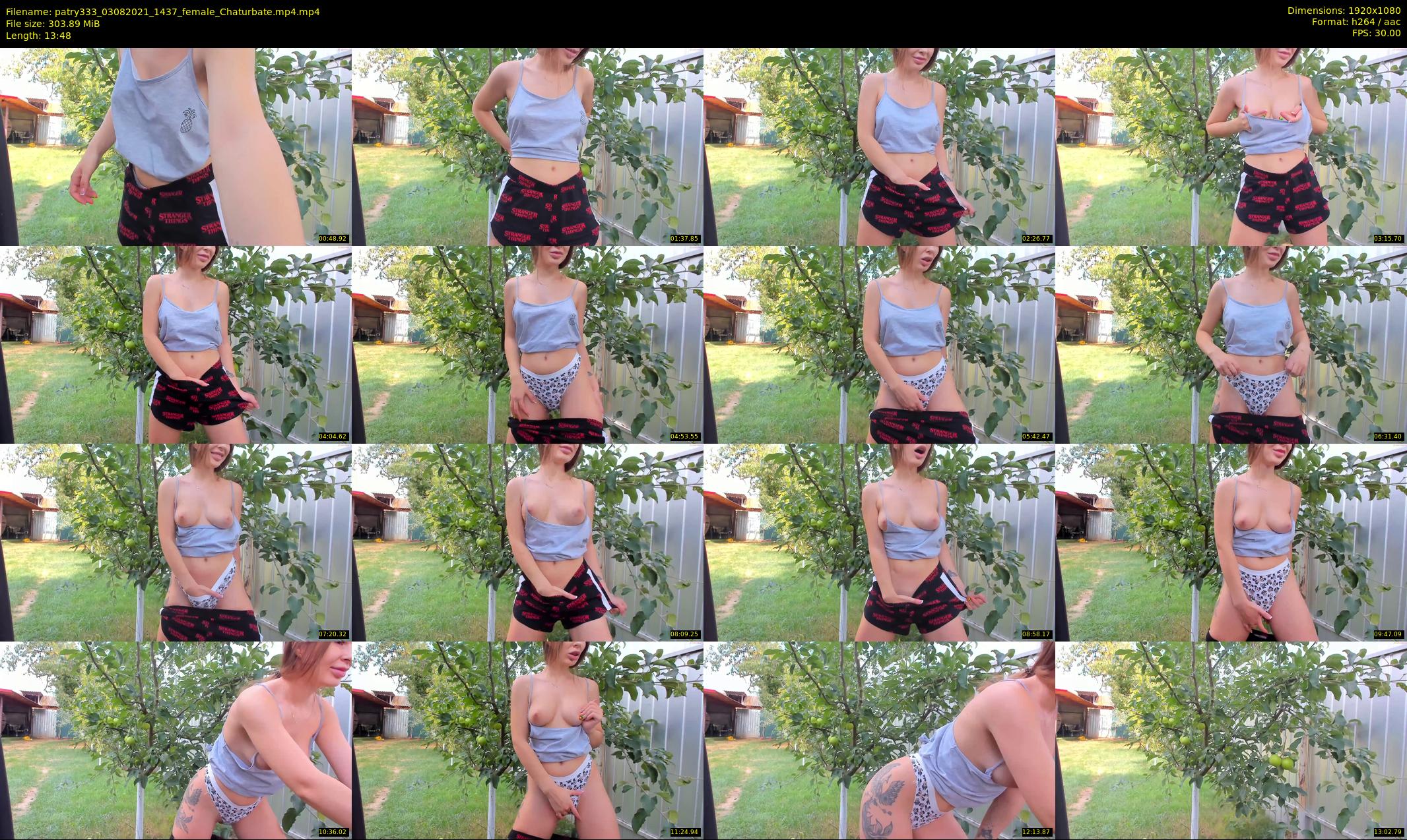 patry333 — 14 minute Chaturbate female cam show recording, 1080p, Aug 3, 2021