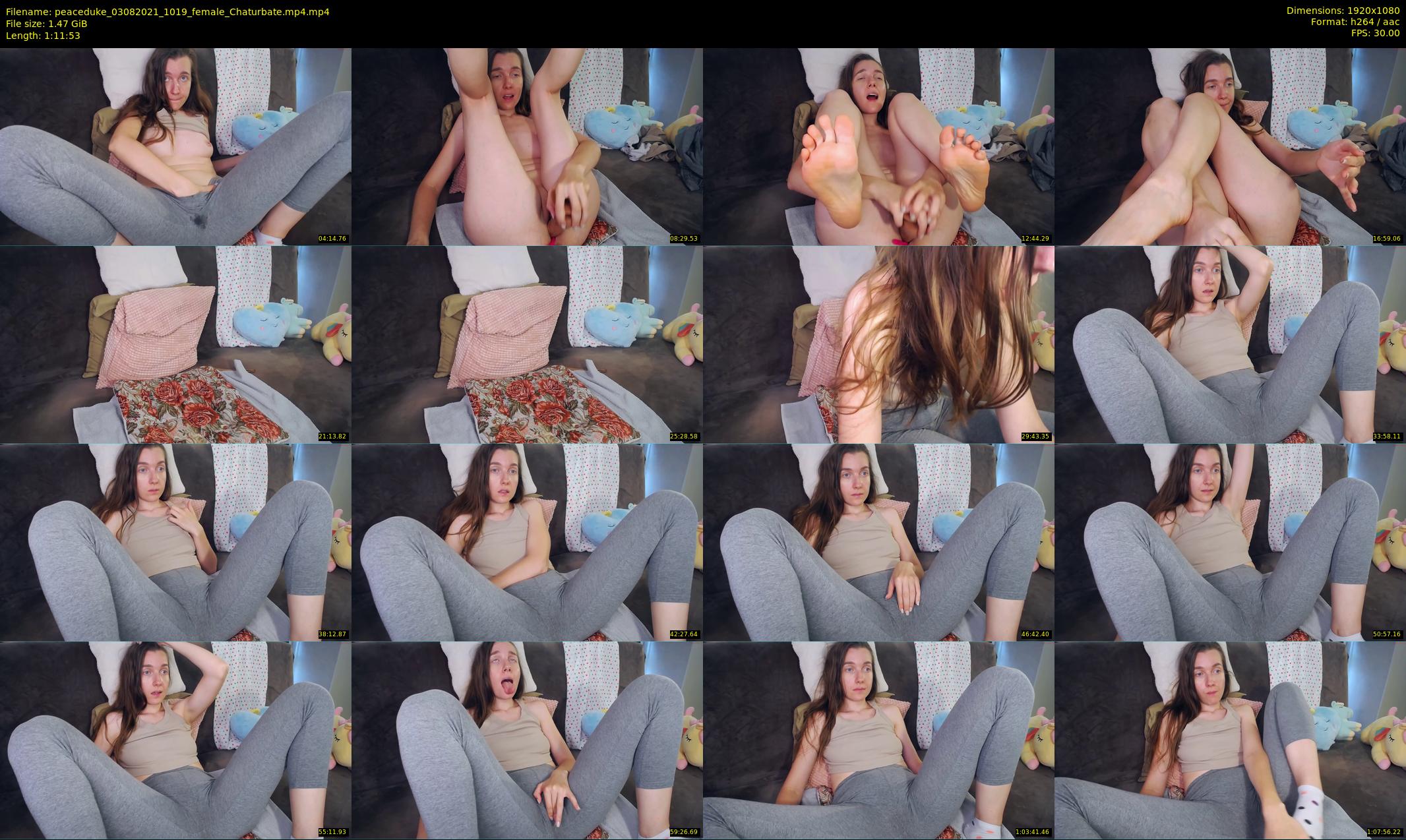 peaceduke — 72 minute Chaturbate female cam show recording, 1080p, Aug 3, 2021
