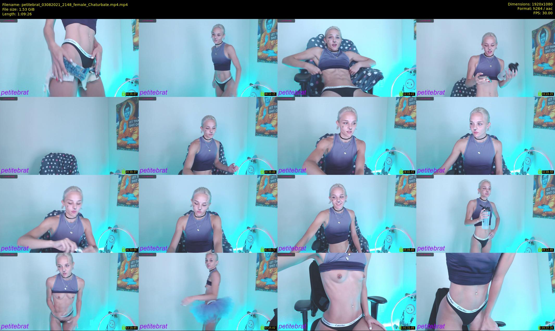 petitebrat — 70 minute Chaturbate female cam show recording, 1080p, Aug 3, 2021