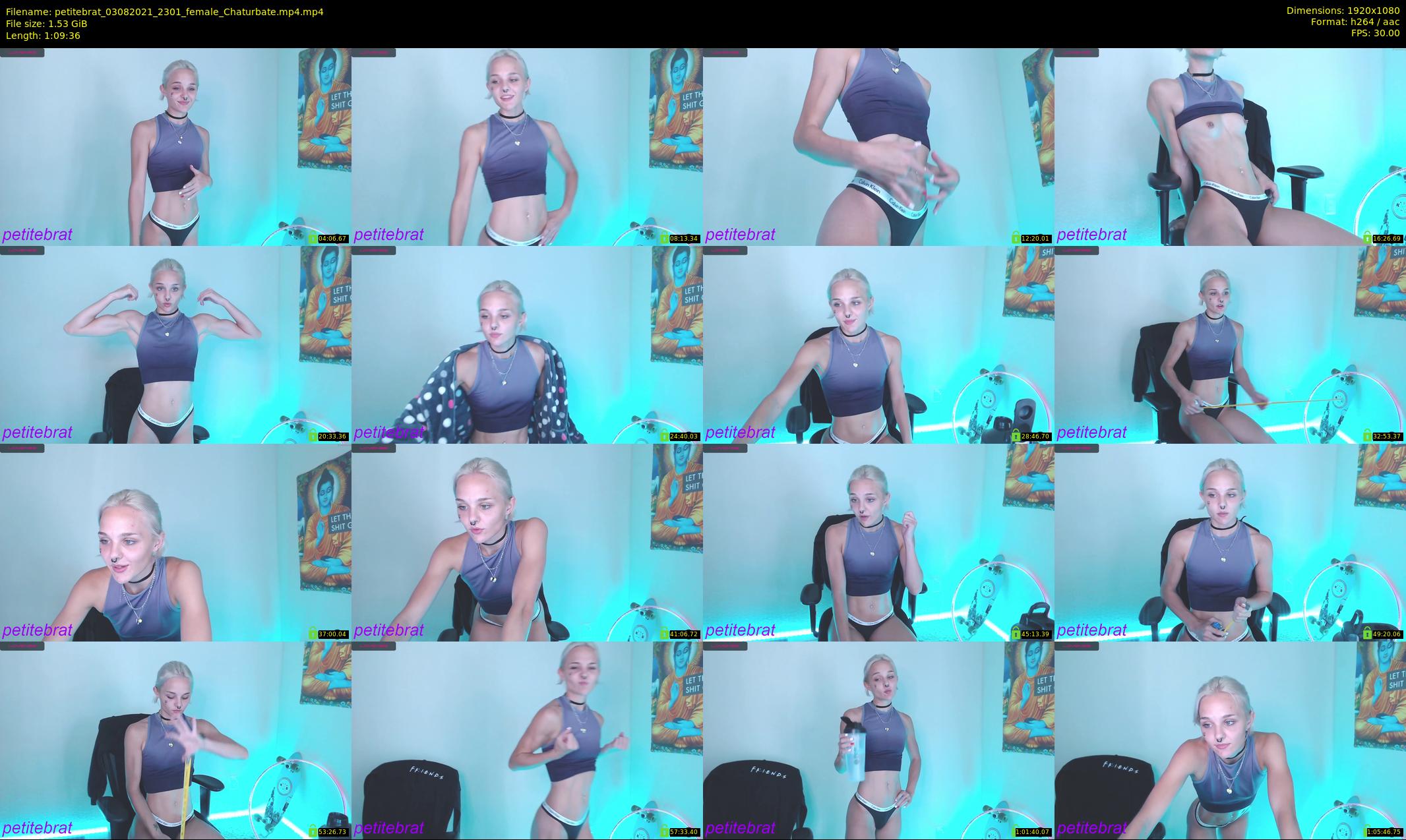 petitebrat — 70 minute Chaturbate female cam show recording, 1080p, Aug 3, 2021