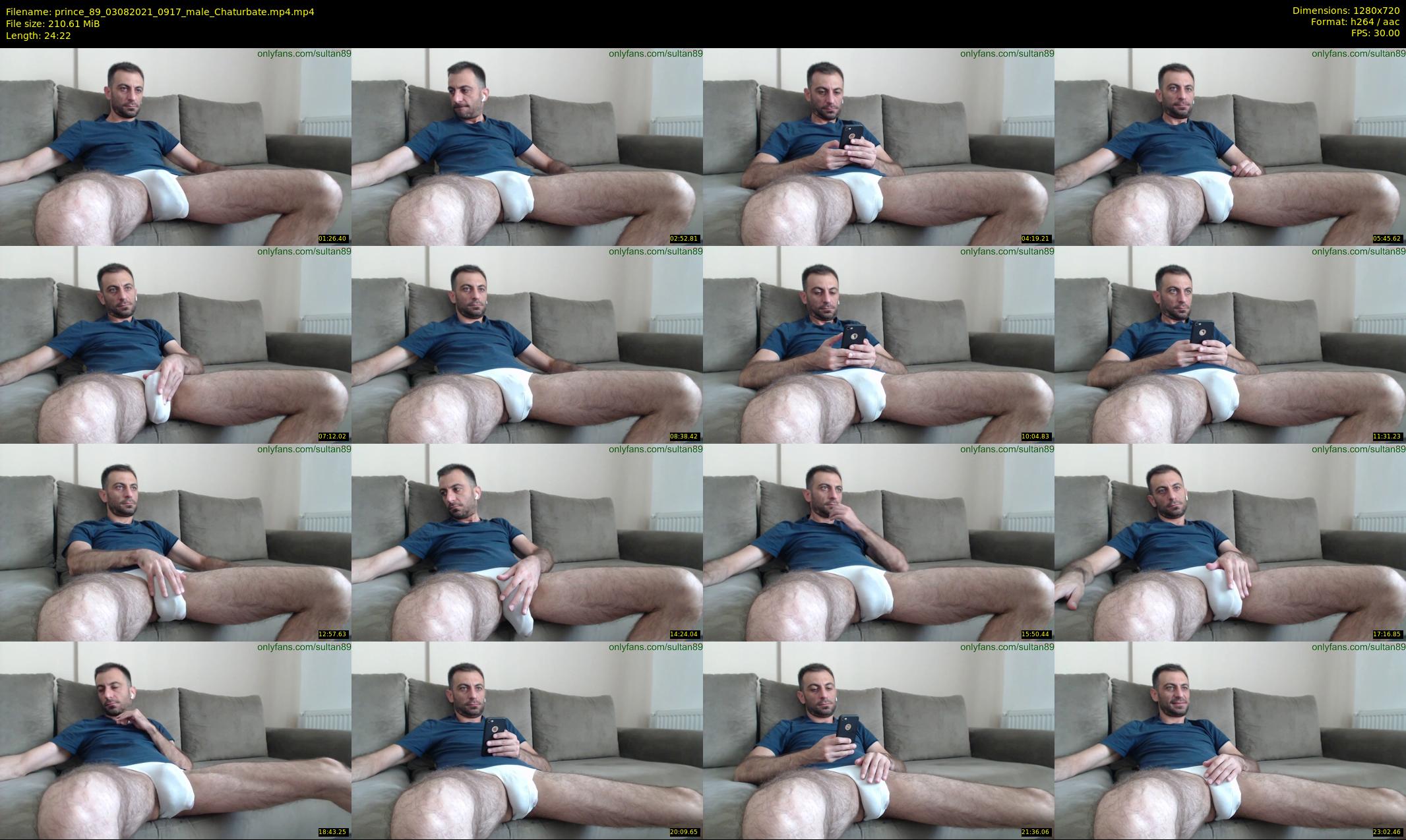 prince_89 — 25 minute Chaturbate male cam show recording, 720p, Aug 3, 2021