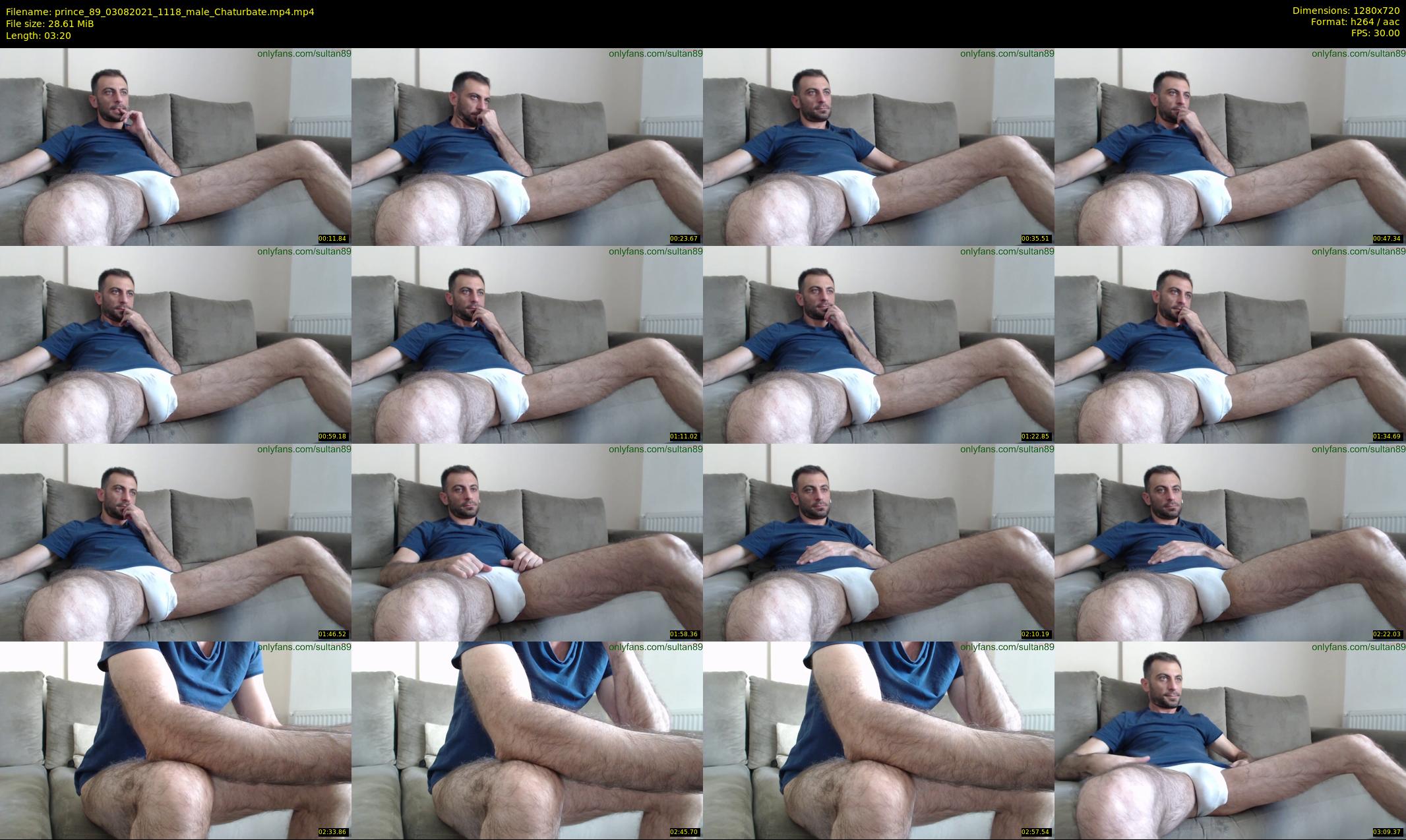 prince_89 — 4 minute Chaturbate male cam show recording, 720p, Aug 3, 2021