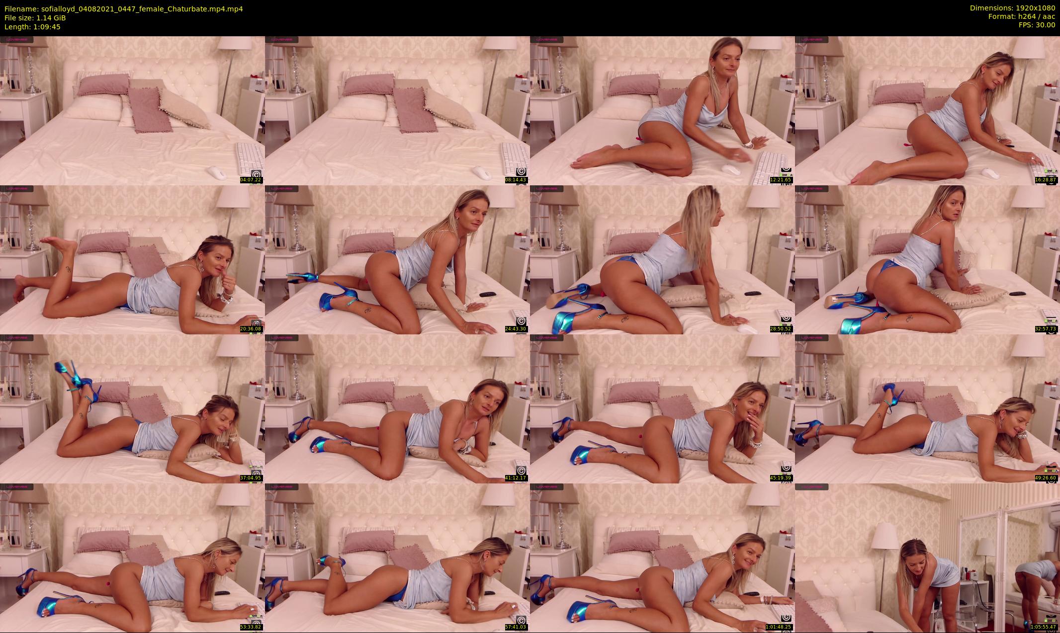 sofialloyd — 70 minute Chaturbate female cam show recording, 1080p, Aug 4, 2021