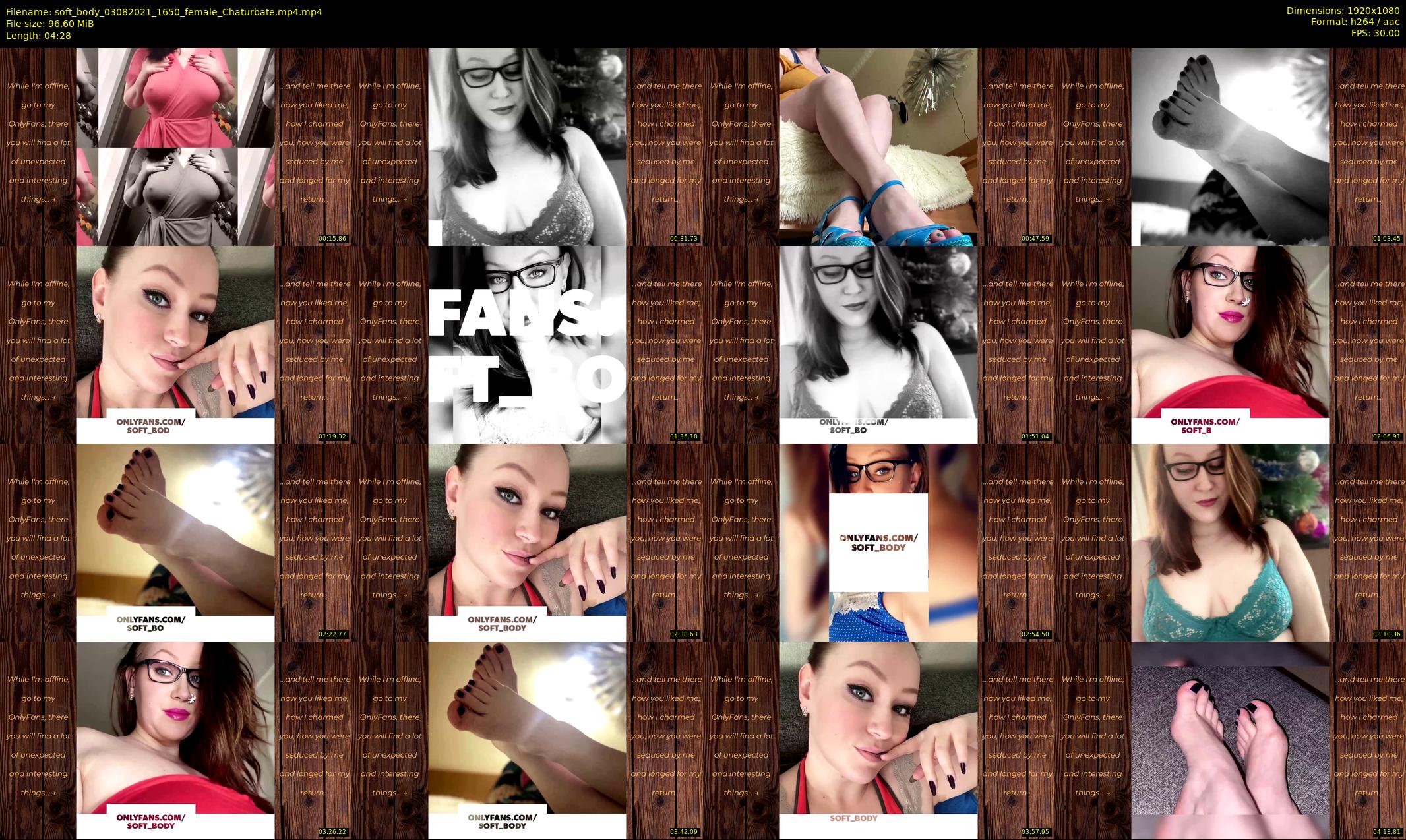 soft_body — 5 minute Chaturbate female cam show recording, 1080p, Aug 3, 2021