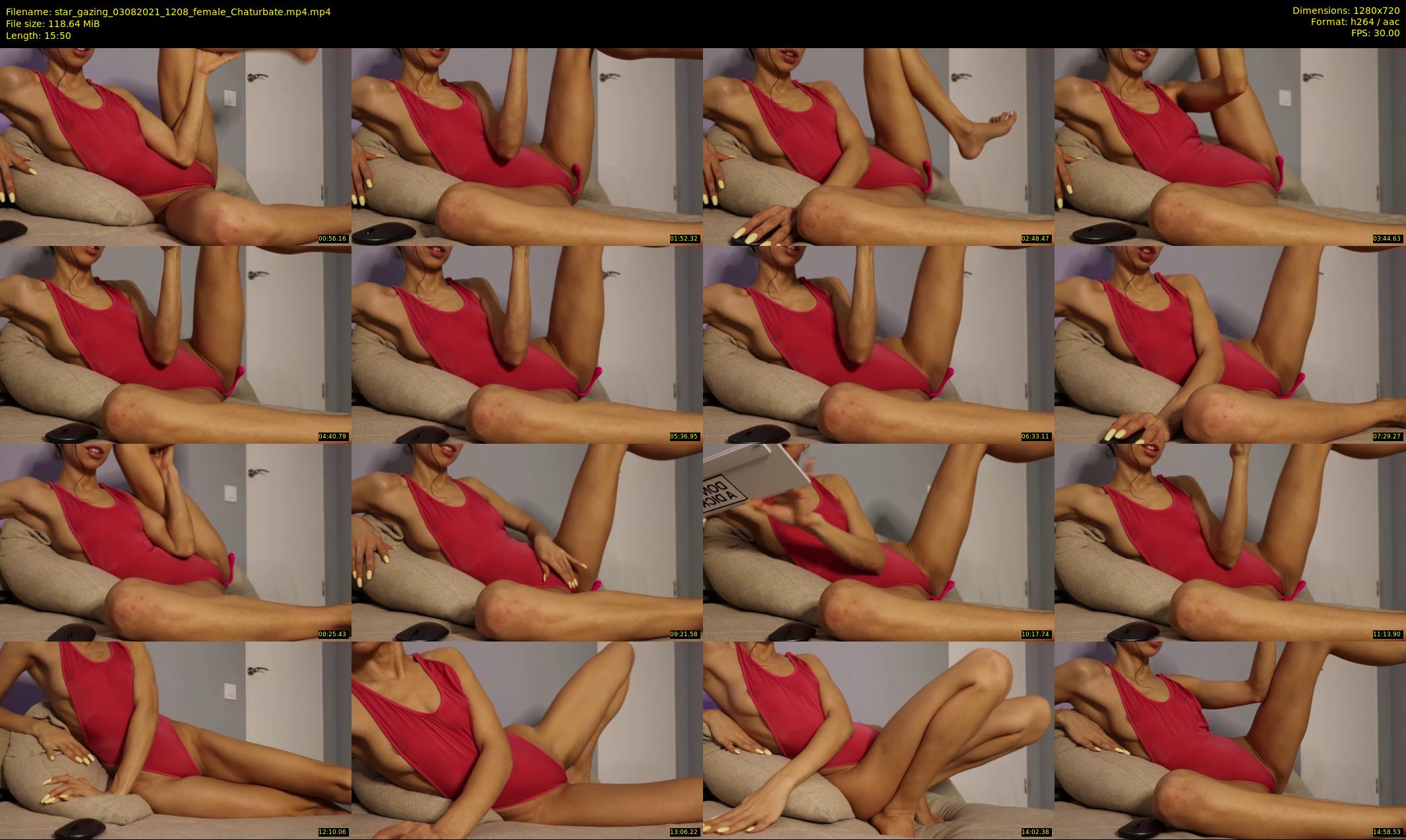 star_gazing — 16 minute Chaturbate female cam show recording, 720p, Aug 3, 2021