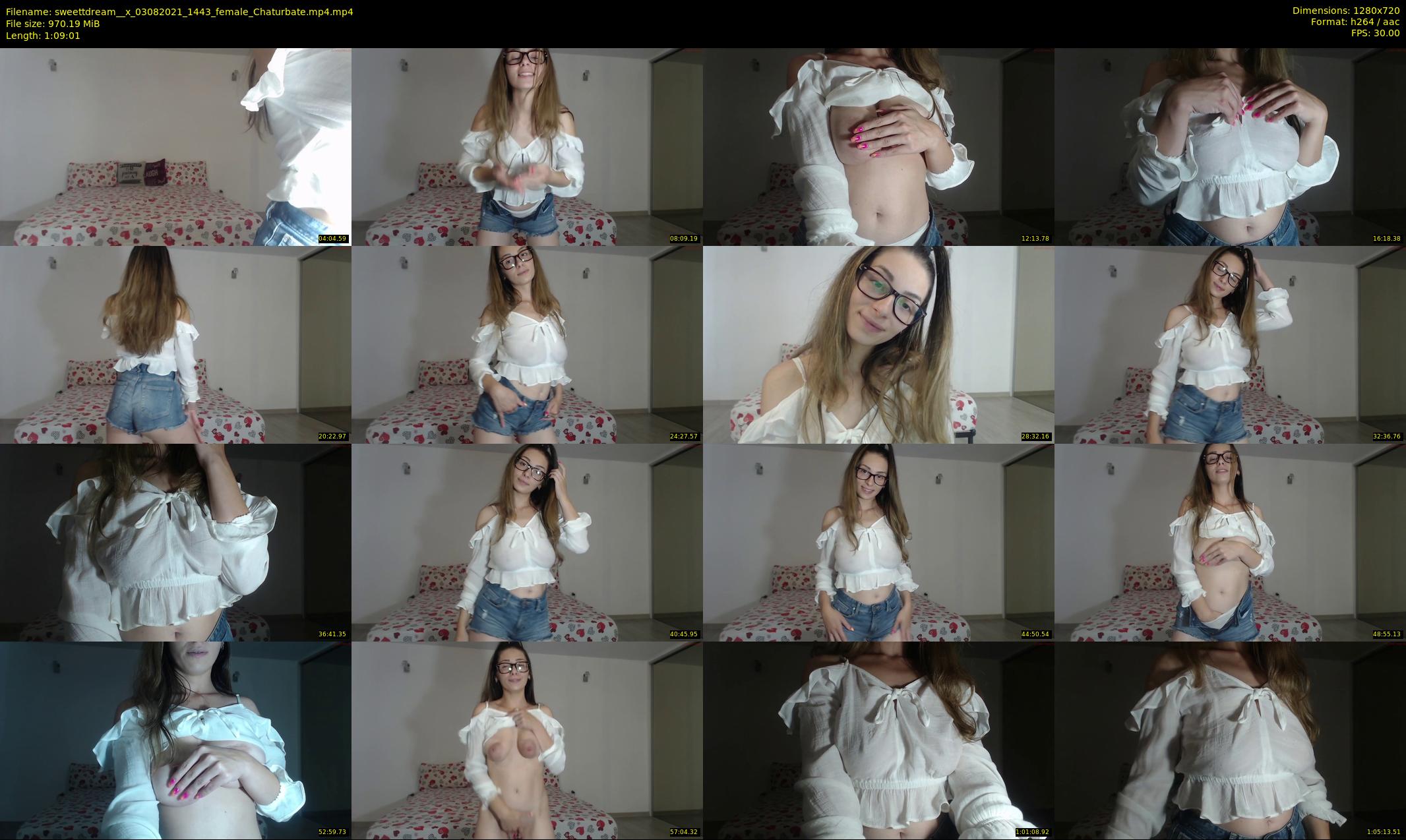 sweettdream__x — 70 minute Chaturbate female cam show recording, 720p, Aug 3, 2021