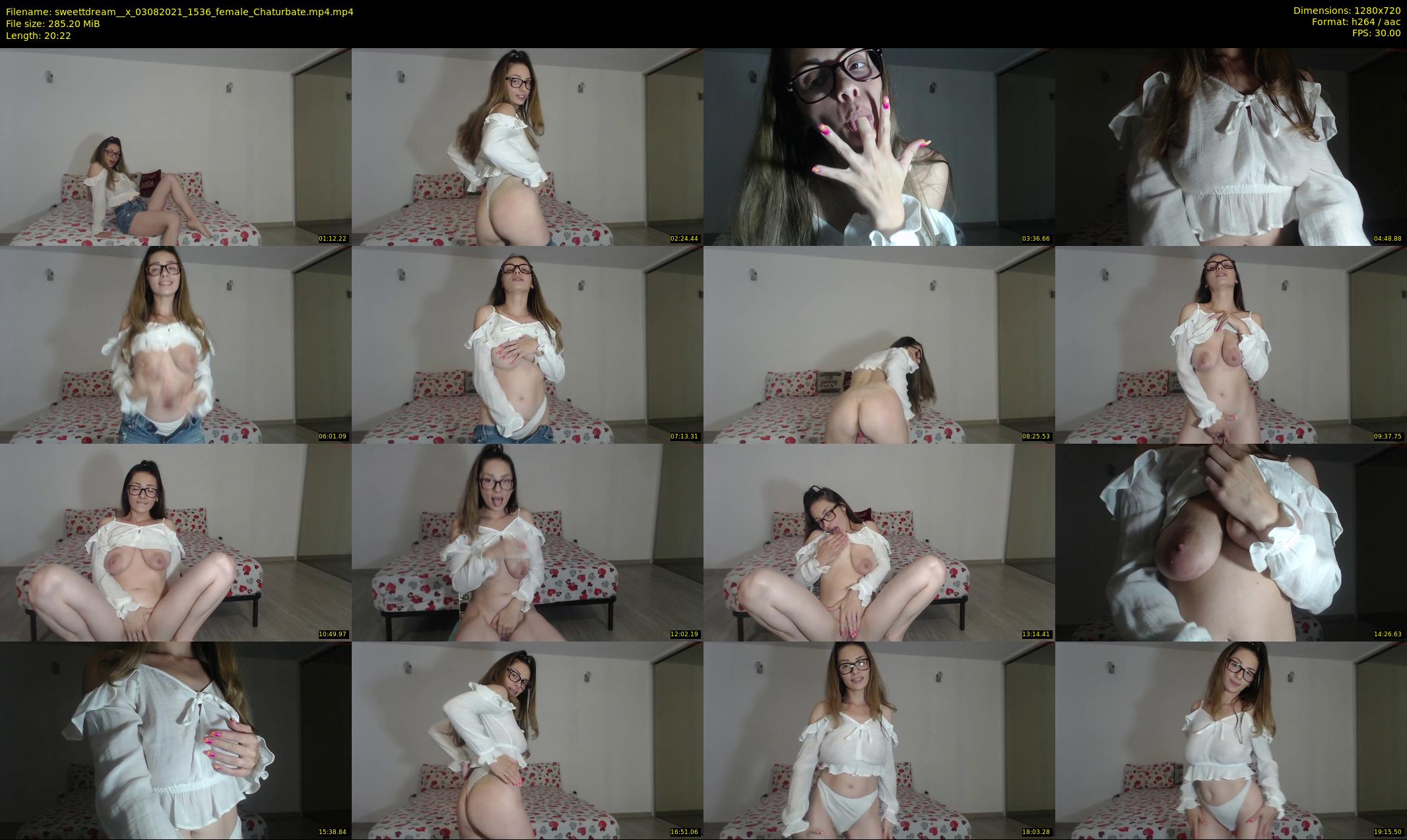sweettdream__x — 21 minute Chaturbate female cam show recording, 720p, Aug 3, 2021