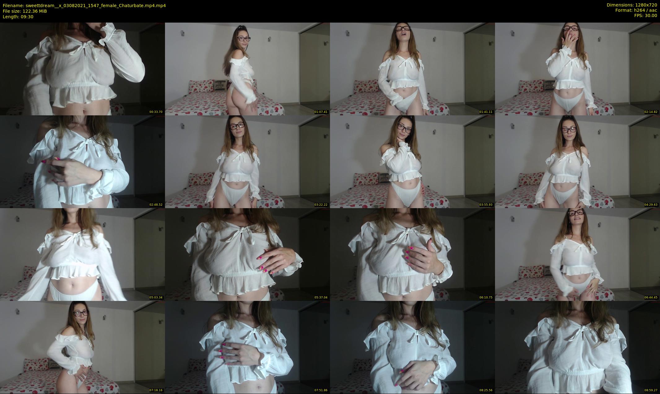 sweettdream__x — 10 minute Chaturbate female cam show recording, 720p, Aug 3, 2021