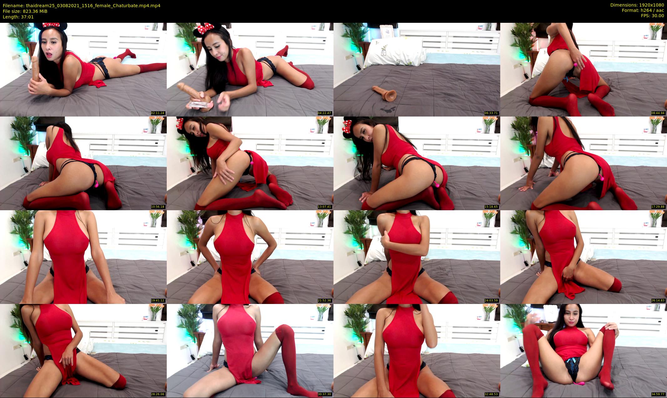 thaidream25 — 38 minute Chaturbate female cam show recording, 1080p, Aug 3, 2021