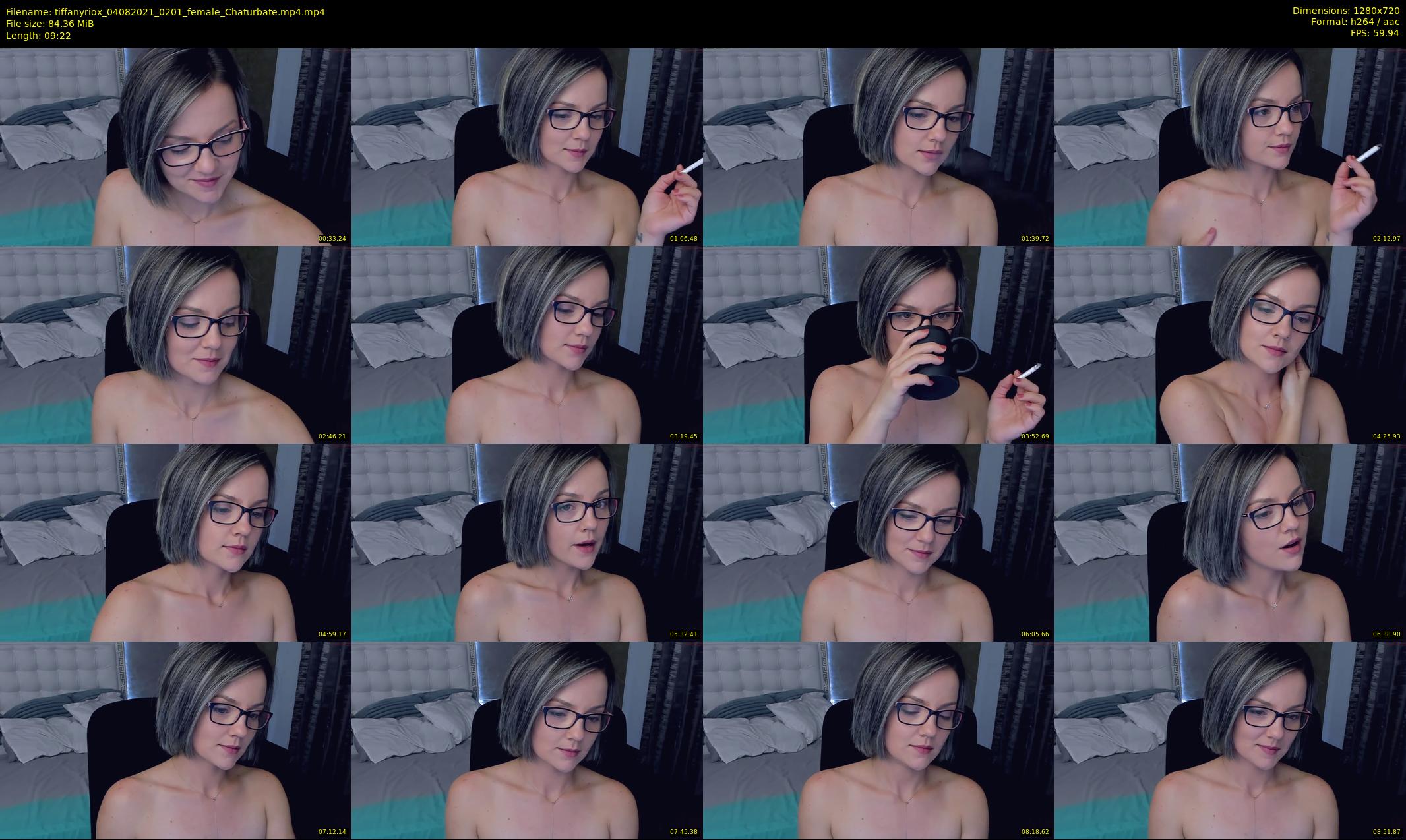 tiffanyriox — 10 minute Chaturbate female cam show recording, 720p, Aug 4, 2021