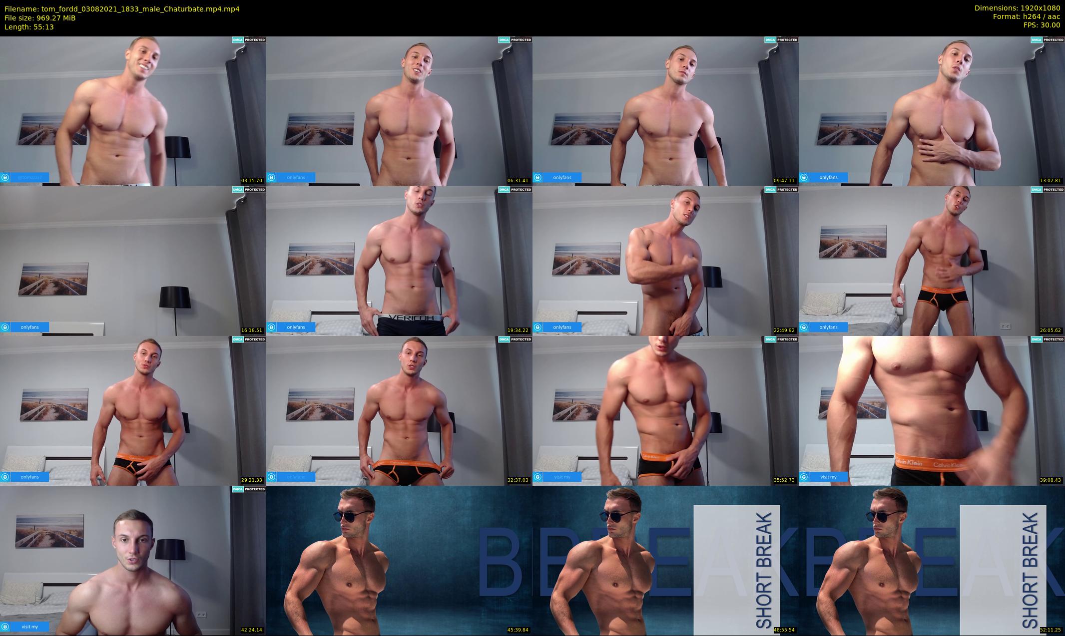 tom_fordd — 56 minute Chaturbate male cam show recording, 1080p, Aug 3, 2021
