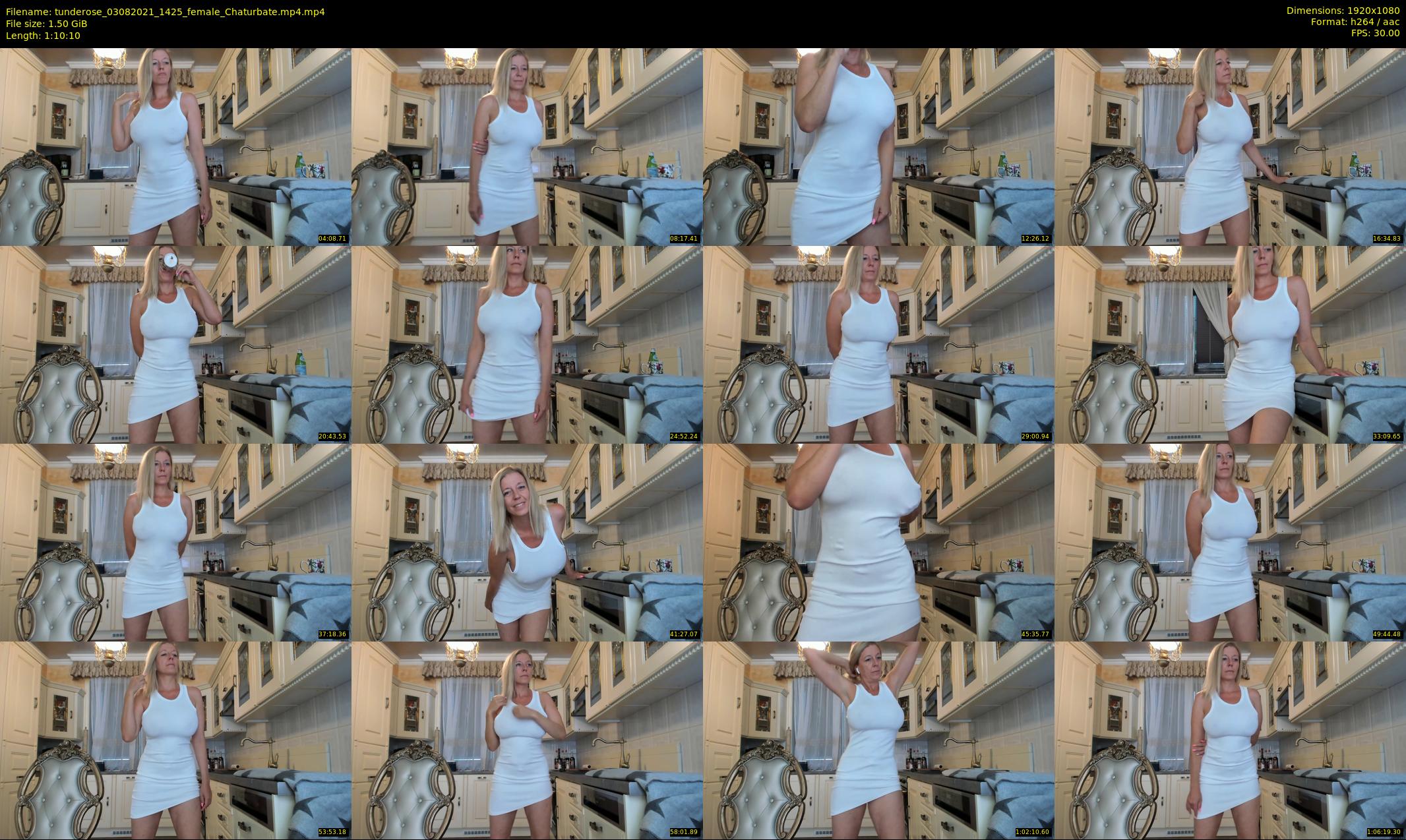 tunderose — 71 minute Chaturbate female cam show recording, 1080p, Aug 3, 2021