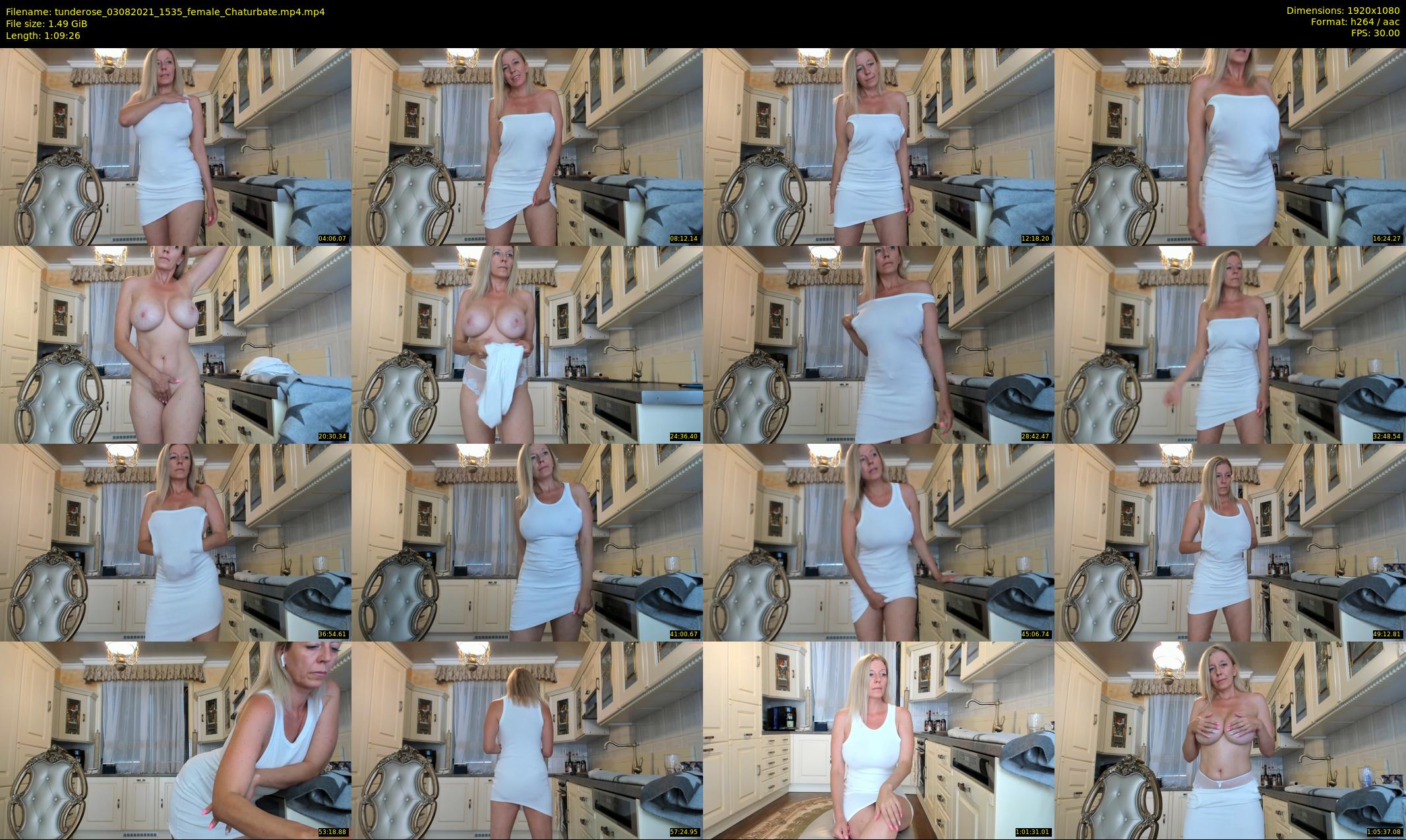 tunderose — 70 minute Chaturbate female cam show recording, 1080p, Aug 3, 2021