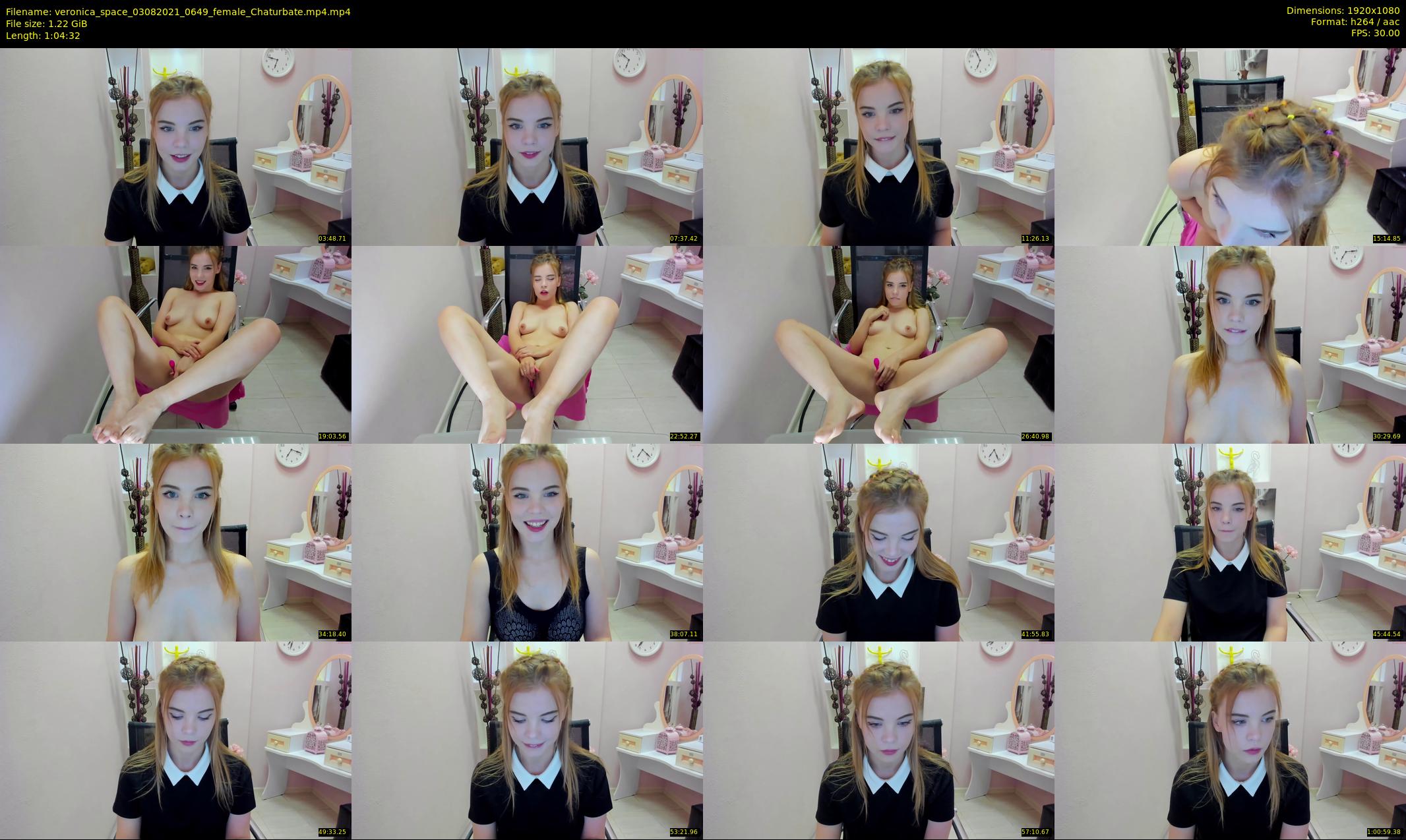 veronica_space — 65 minute Chaturbate female cam show recording, 1080p, Aug 3, 2021