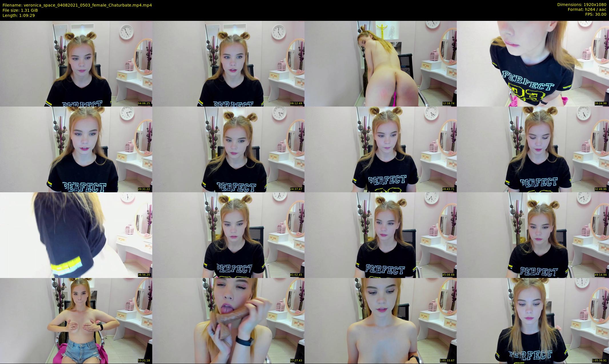 veronica_space — 70 minute Chaturbate female cam show recording, 1080p, Aug 4, 2021