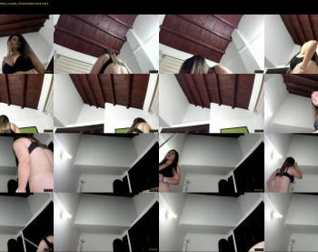 xhxoxtxsxex — 3 minute Chaturbate couple cam show recording, 720p, Aug 4, 2021