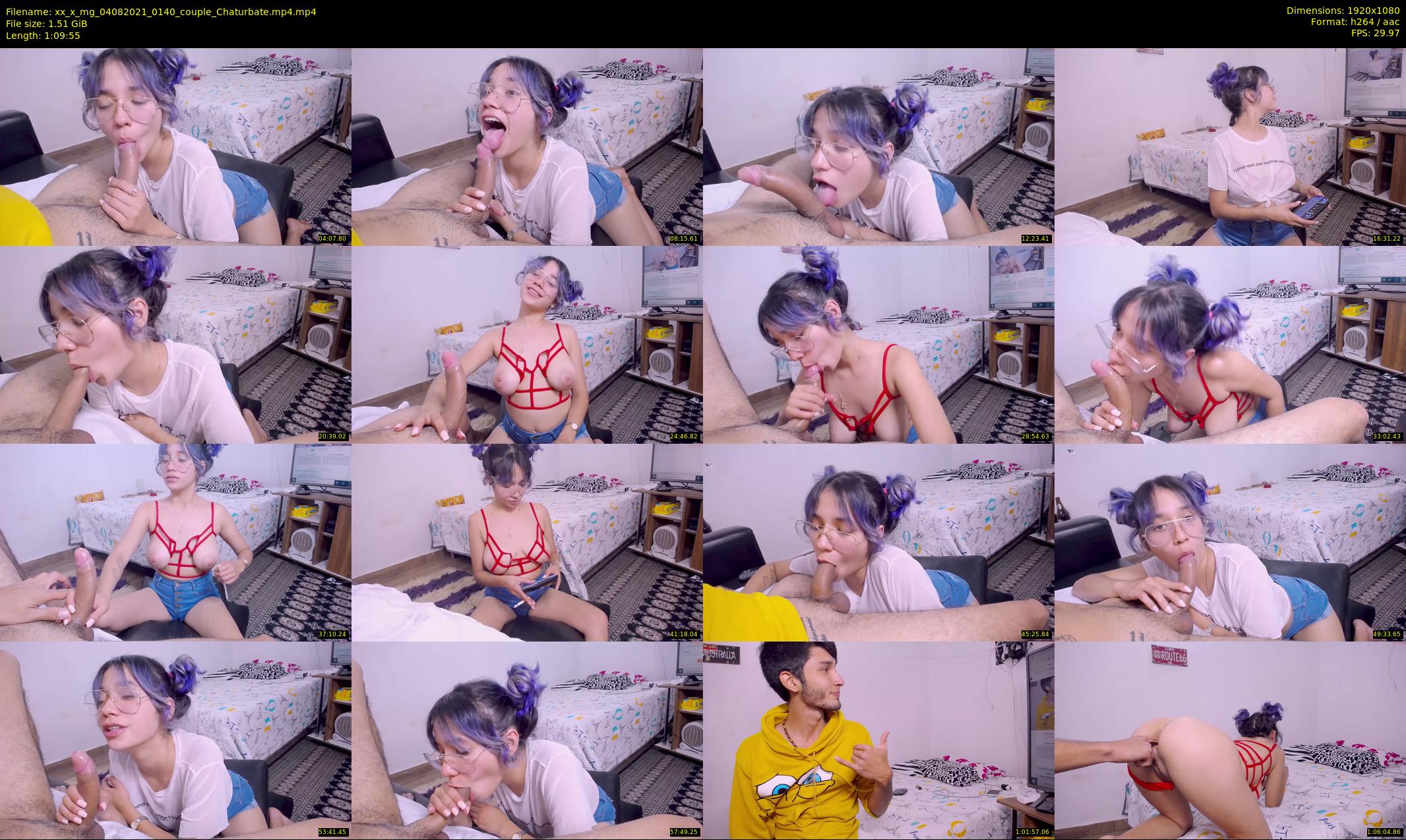 xx_x_mg — 70 minute Chaturbate couple cam show recording, 1080p, Aug 4, 2021