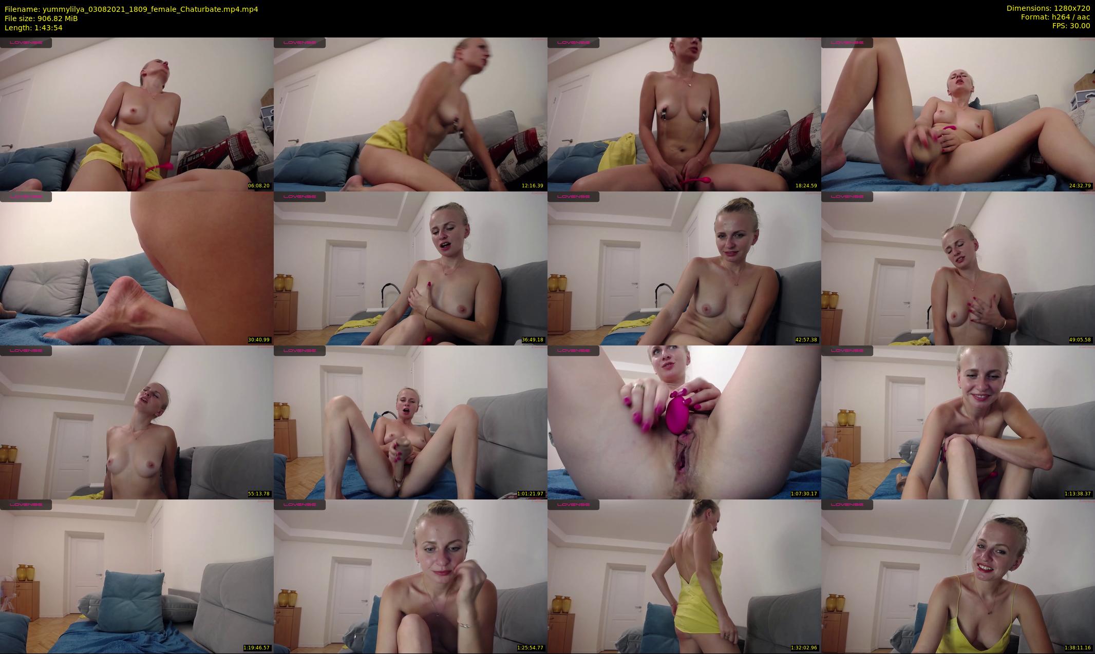 yummylilya — 104 minute Chaturbate female cam show recording, 720p, Aug 3, 2021