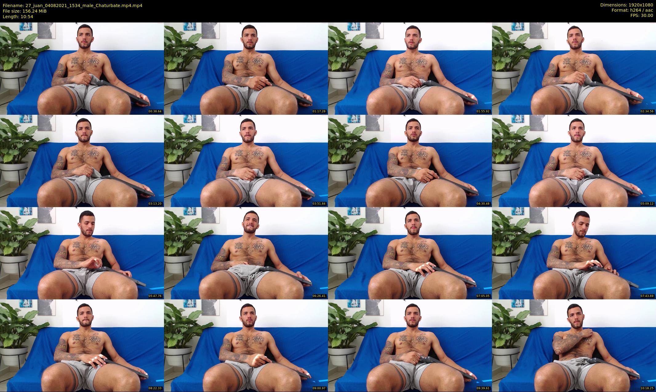 27_juan — 11 minute Chaturbate male cam show recording, 1080p, Aug 4, 2021