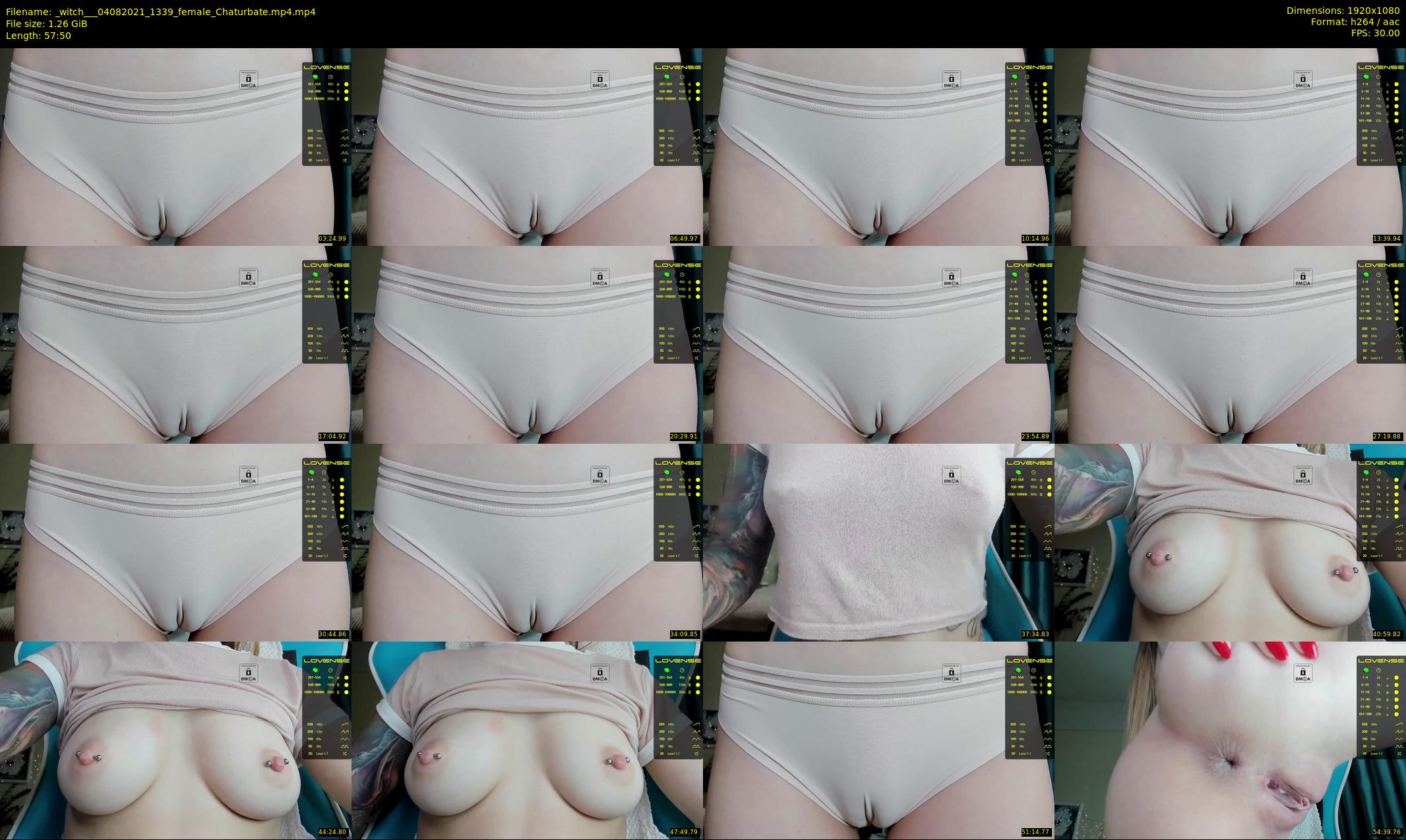 _witch__ — 58 minute Chaturbate female cam show recording, 1080p, Aug 4, 2021