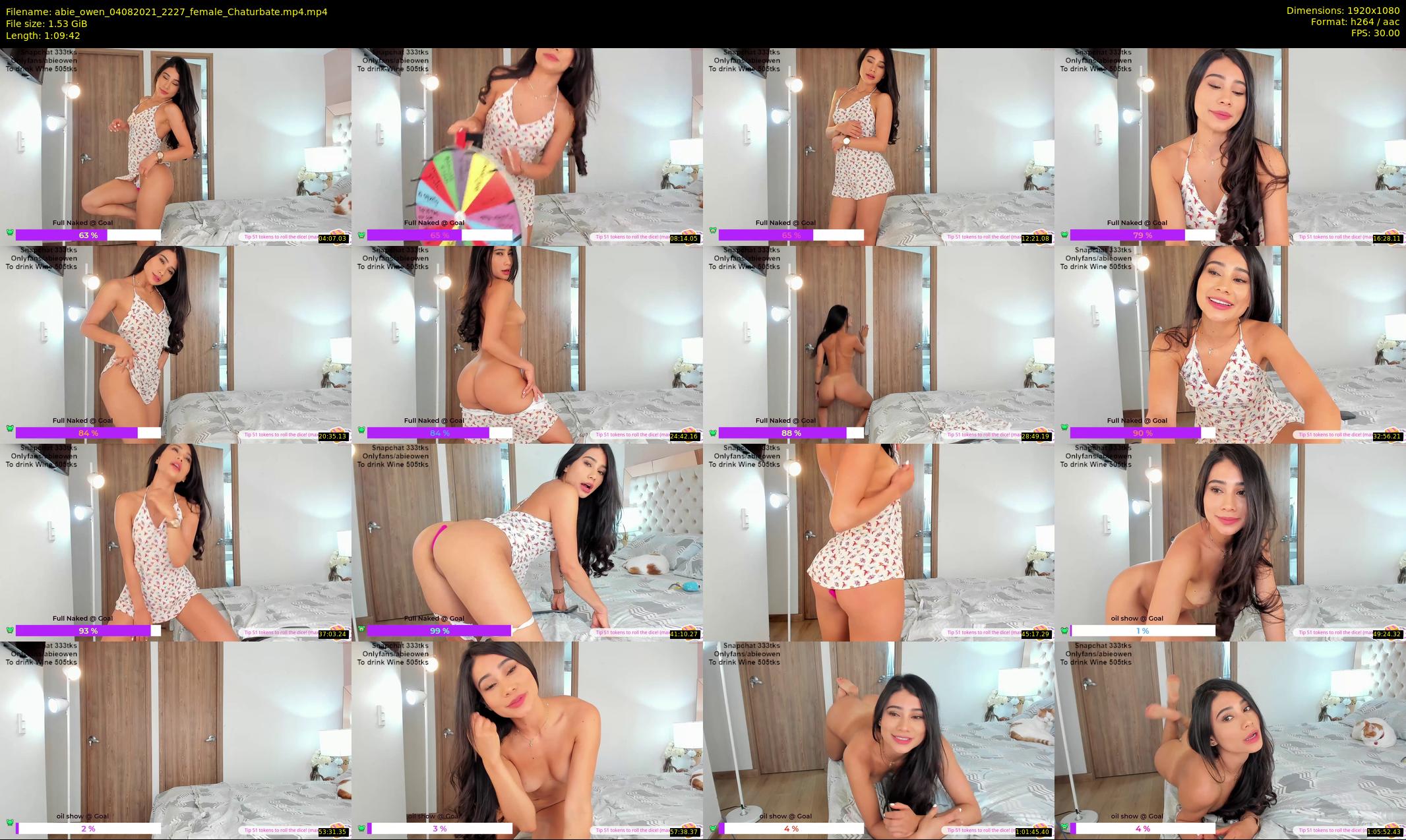 abie_owen — 70 minute Chaturbate female cam show recording, 1080p, Aug 4, 2021