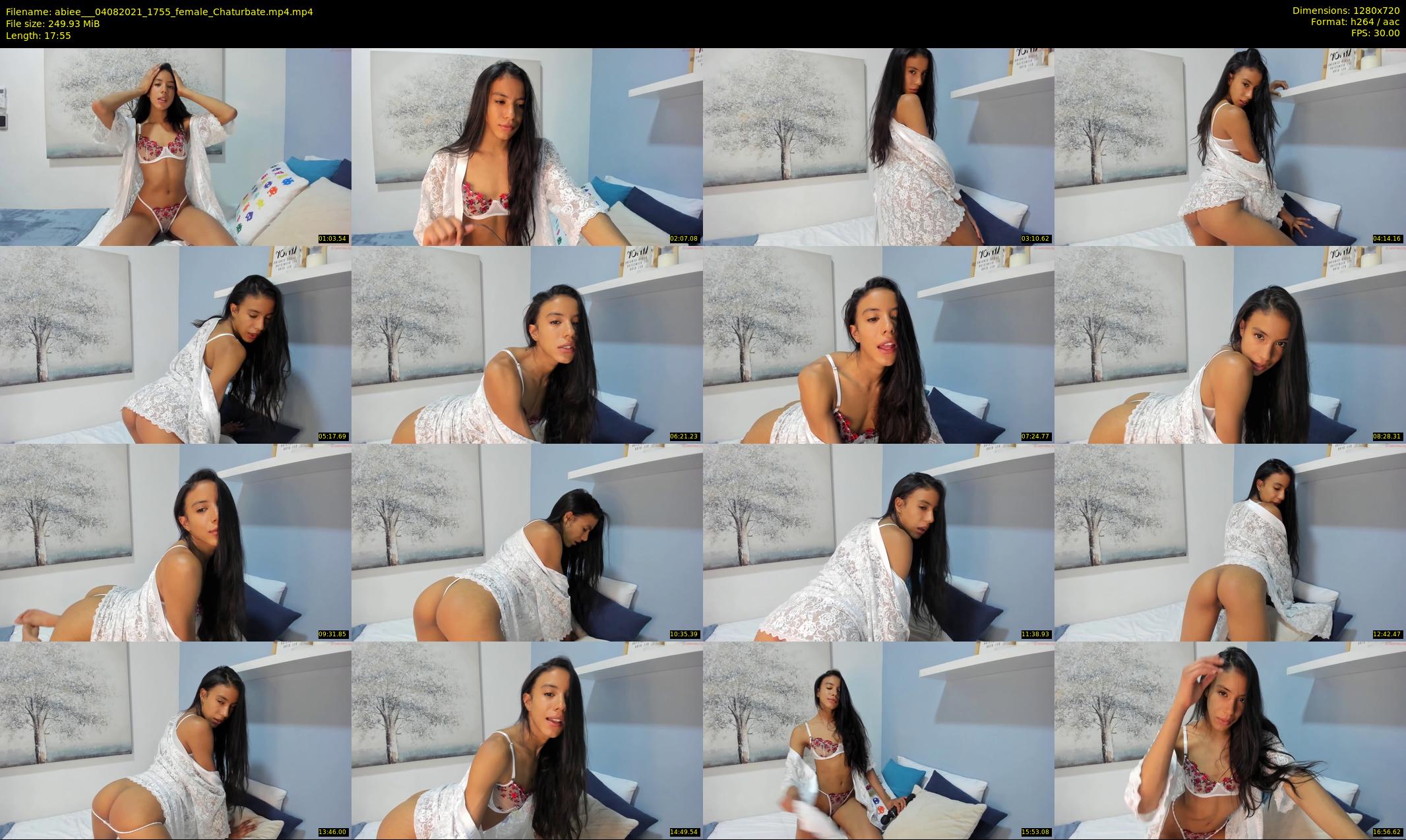 abiee__ — 18 minute Chaturbate female cam show recording, 720p, Aug 4, 2021