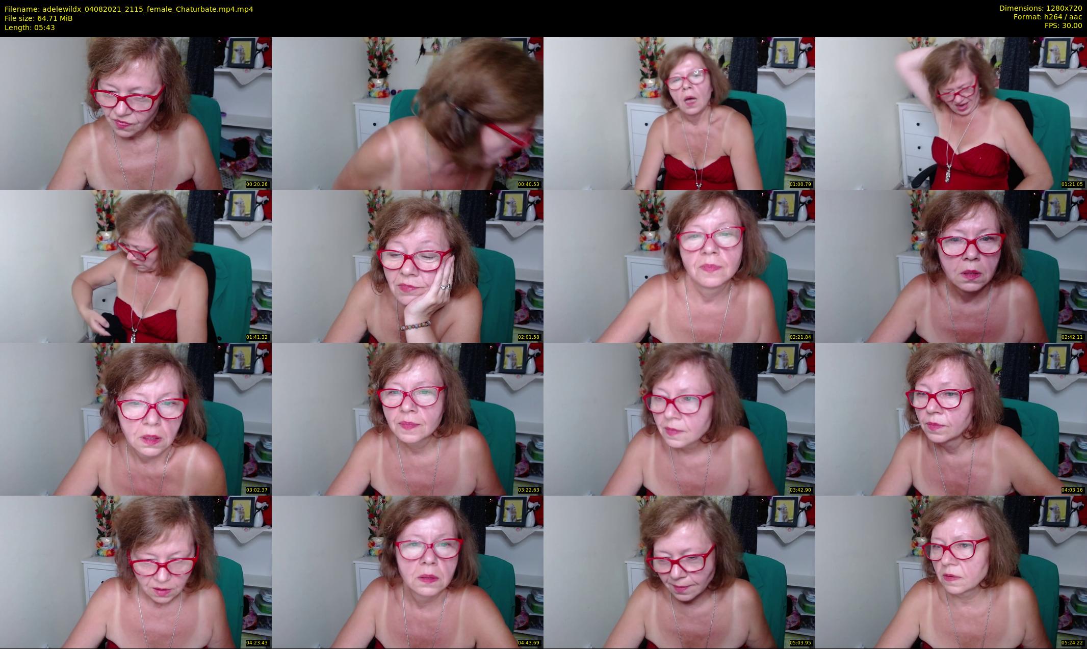 adelewildx — 6 minute Chaturbate female cam show recording, 720p, Aug 4, 2021