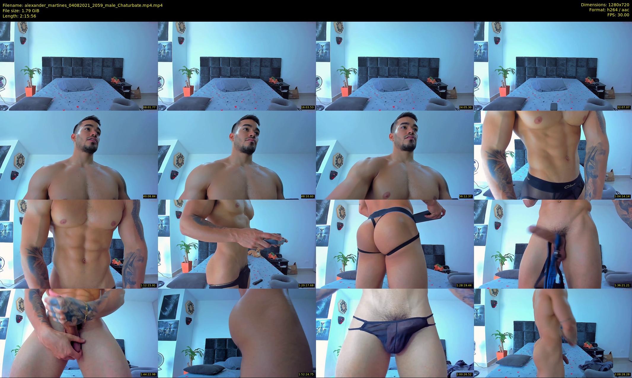alexander_martines — 136 minute Chaturbate male cam show recording, 720p, Aug 4, 2021