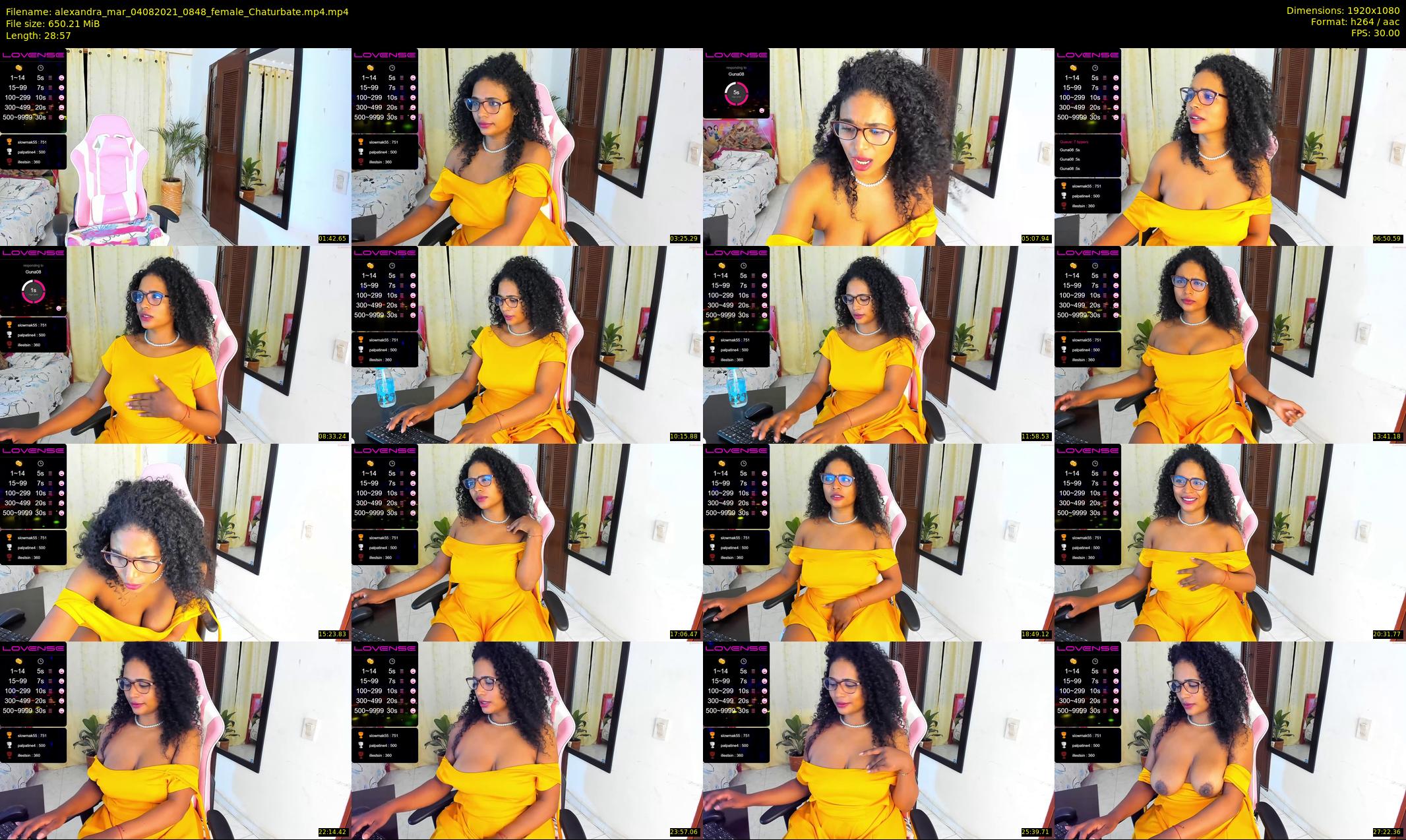 alexandra_mar — 29 minute Chaturbate female cam show recording, 1080p, Aug 4, 2021