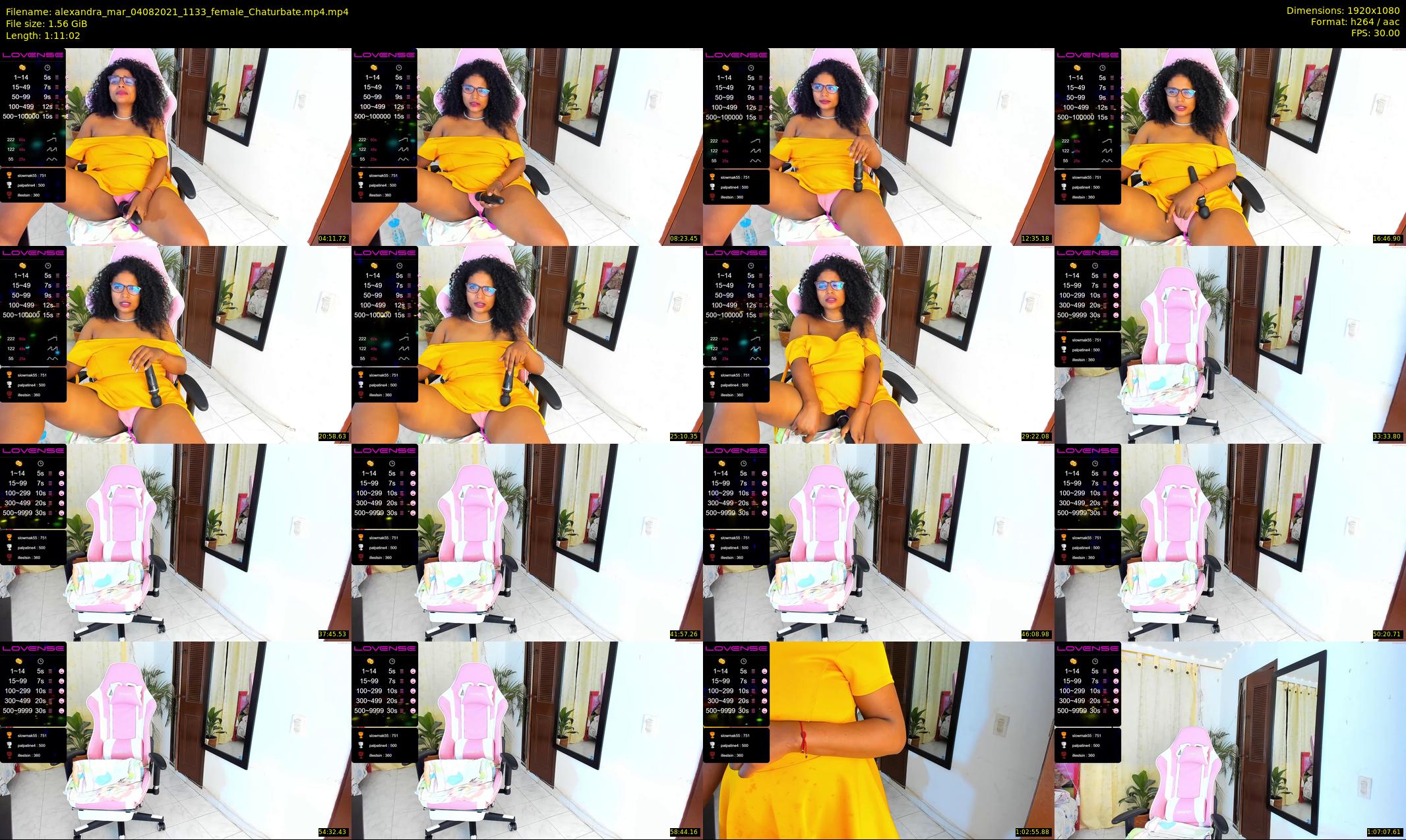 alexandra_mar — 72 minute Chaturbate female cam show recording, 1080p, Aug 4, 2021