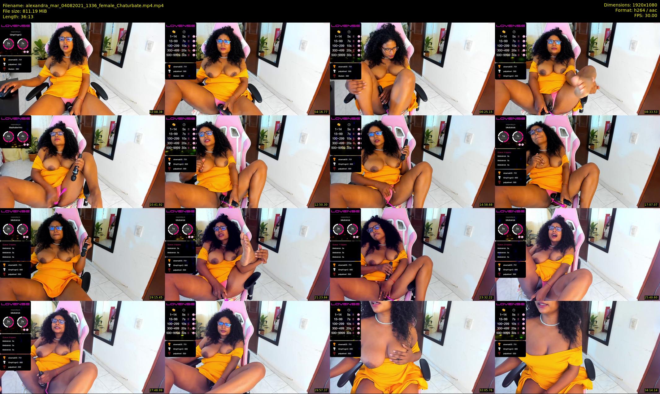 alexandra_mar — 37 minute Chaturbate female cam show recording, 1080p, Aug 4, 2021