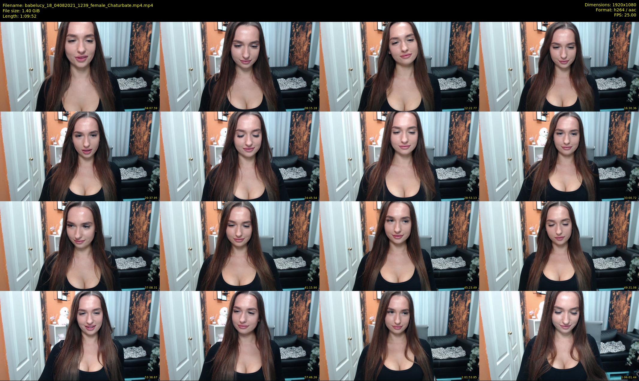 babelucy_18 — 70 minute Chaturbate female cam show recording, 1080p, Aug 4, 2021