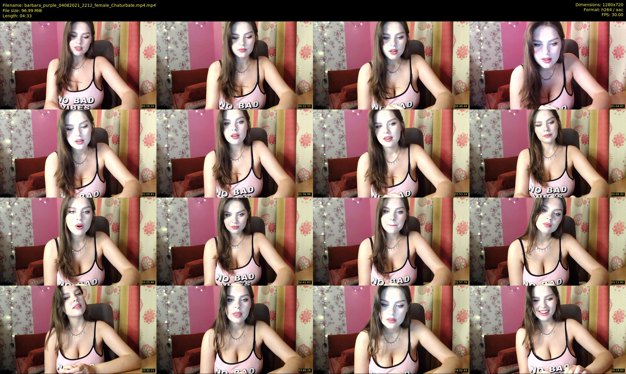 barbara_purple — 5 minute Chaturbate female cam show recording, 720p, Aug 4, 2021