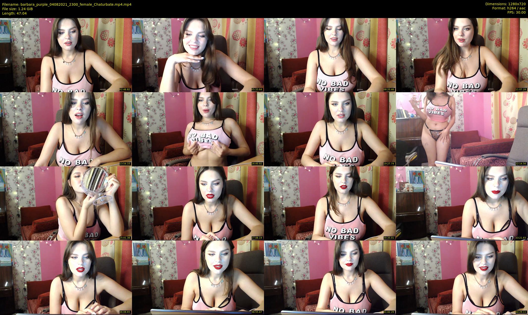 barbara_purple — 48 minute Chaturbate female cam show recording, 720p, Aug 4, 2021
