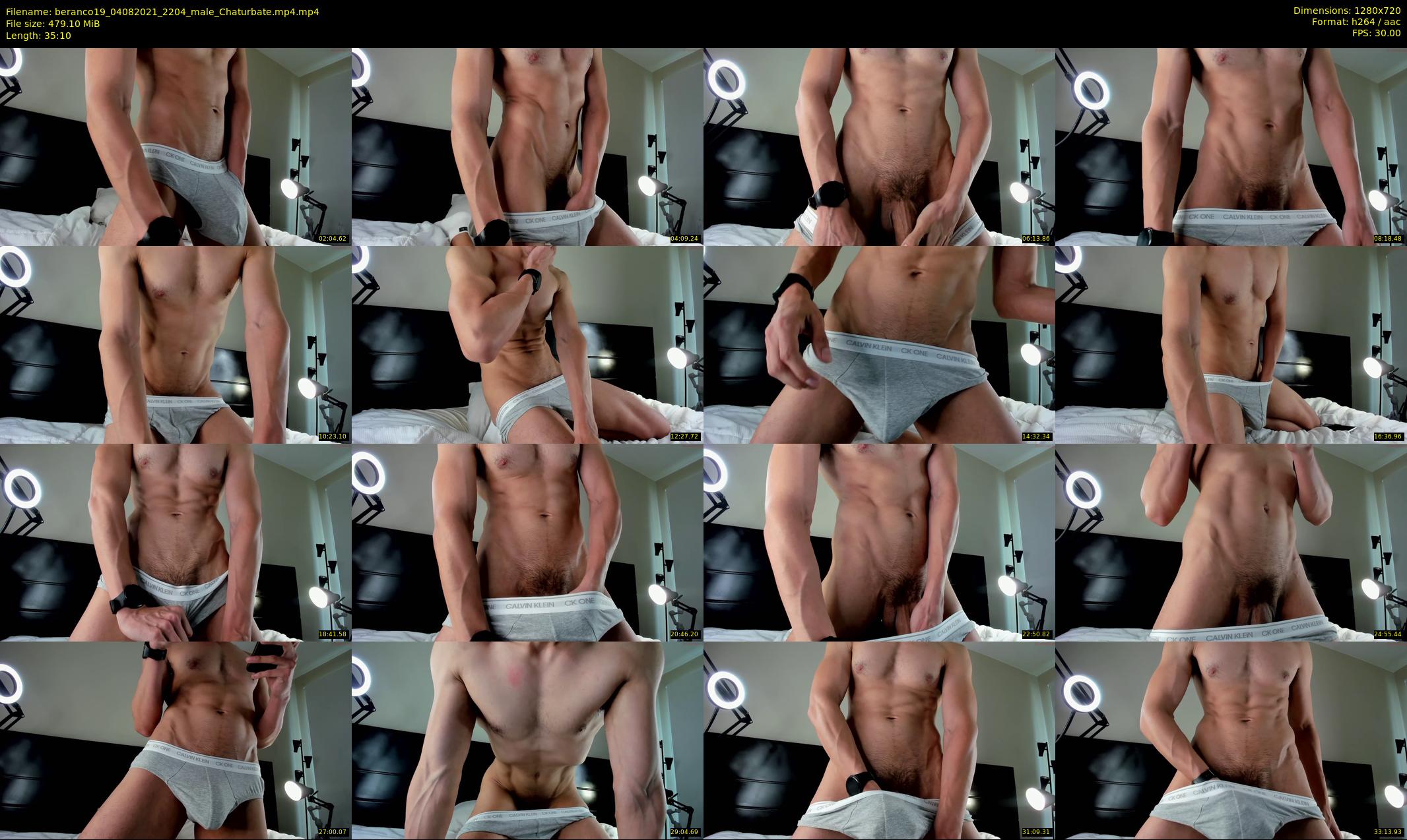 beranco19 — 36 minute Chaturbate male cam show recording, 720p, Aug 4, 2021