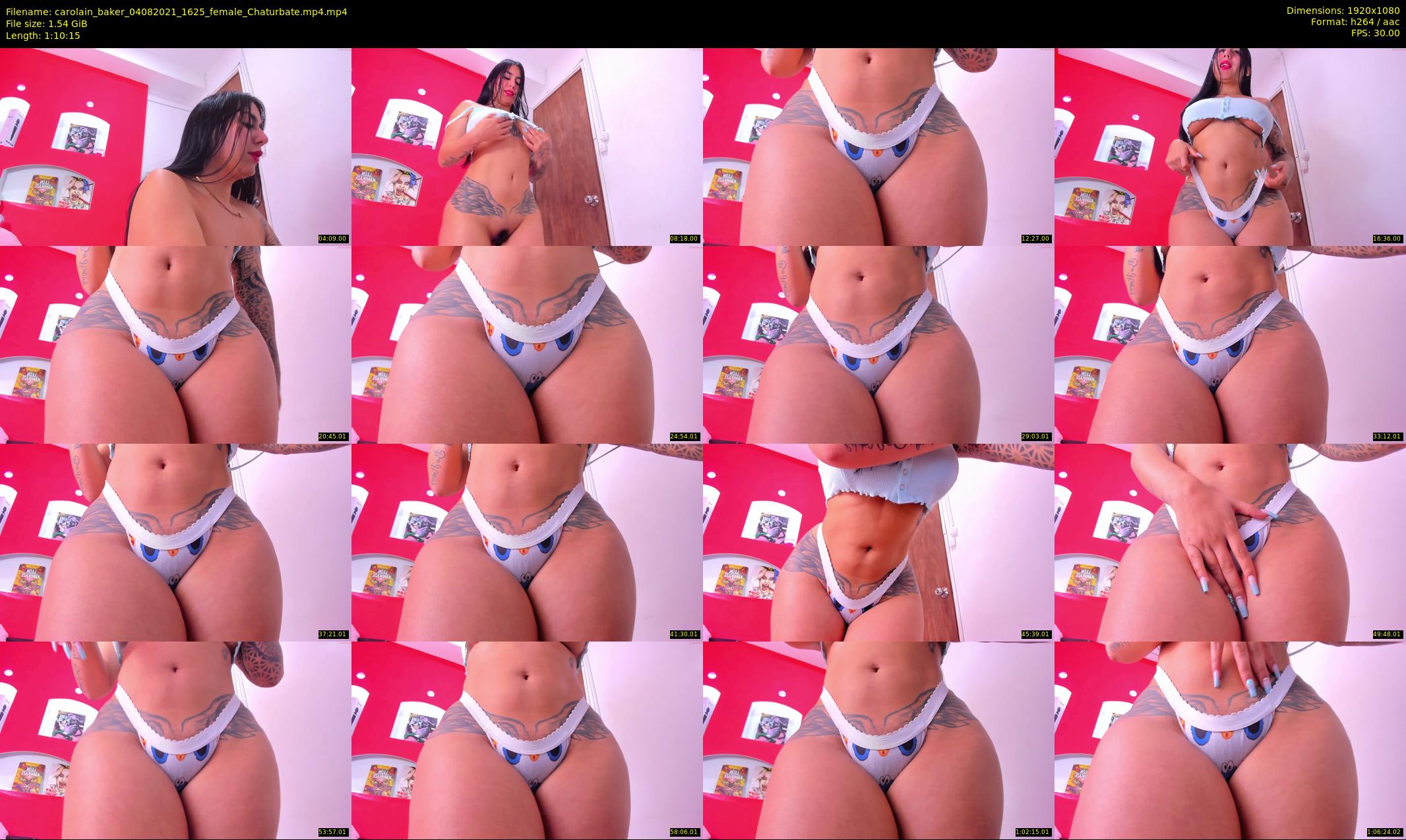 carolain_baker — 71 minute Chaturbate female cam show recording, 1080p, Aug 4, 2021