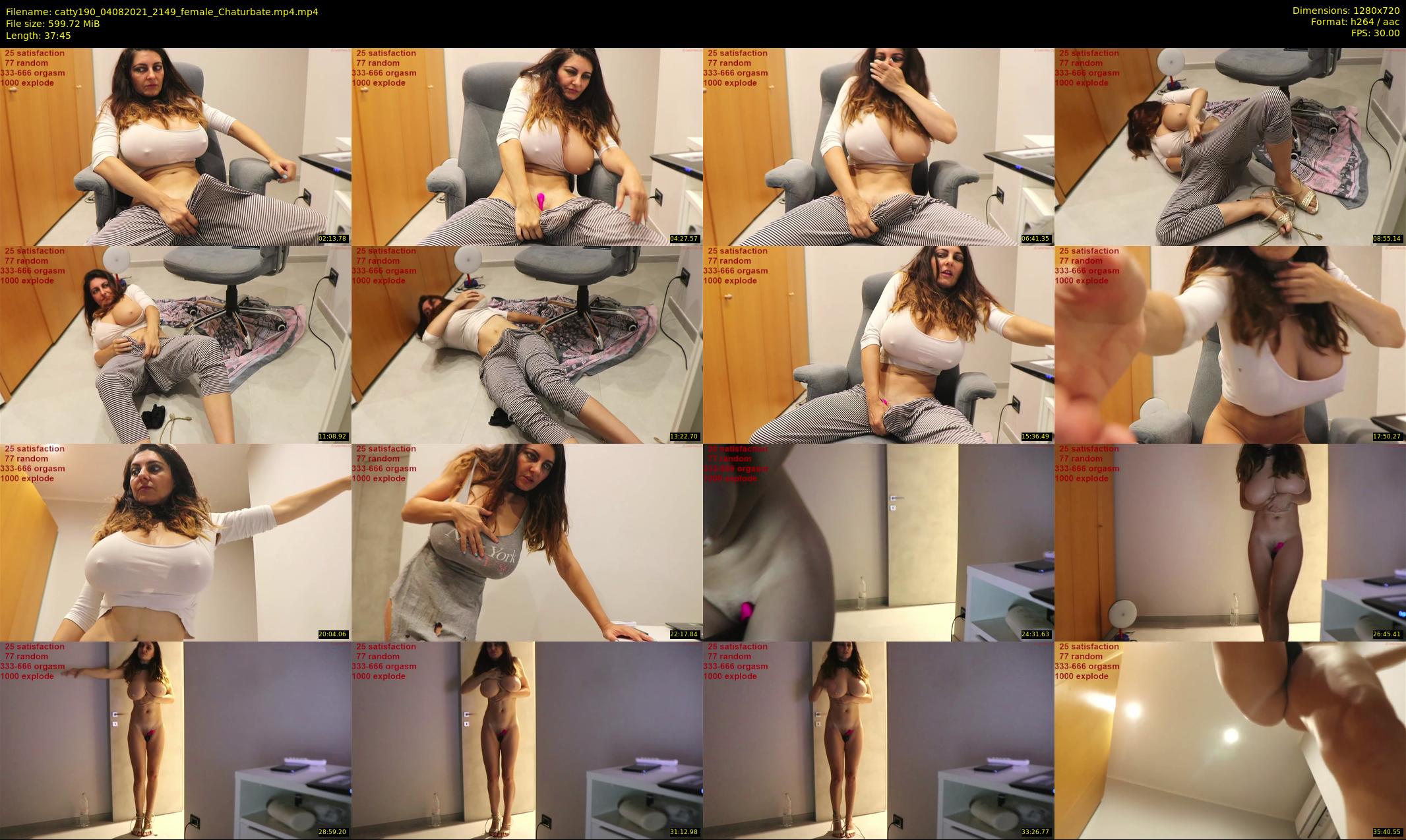 catty190 — 38 minute Chaturbate female cam show recording, 720p, Aug 4, 2021