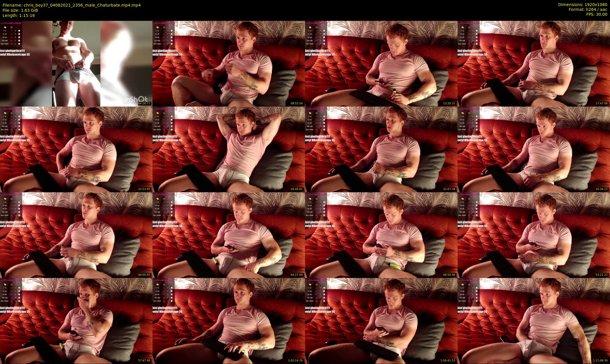 chris_boy37 — 76 minute Chaturbate male cam show recording, 1080p, Aug 4, 2021