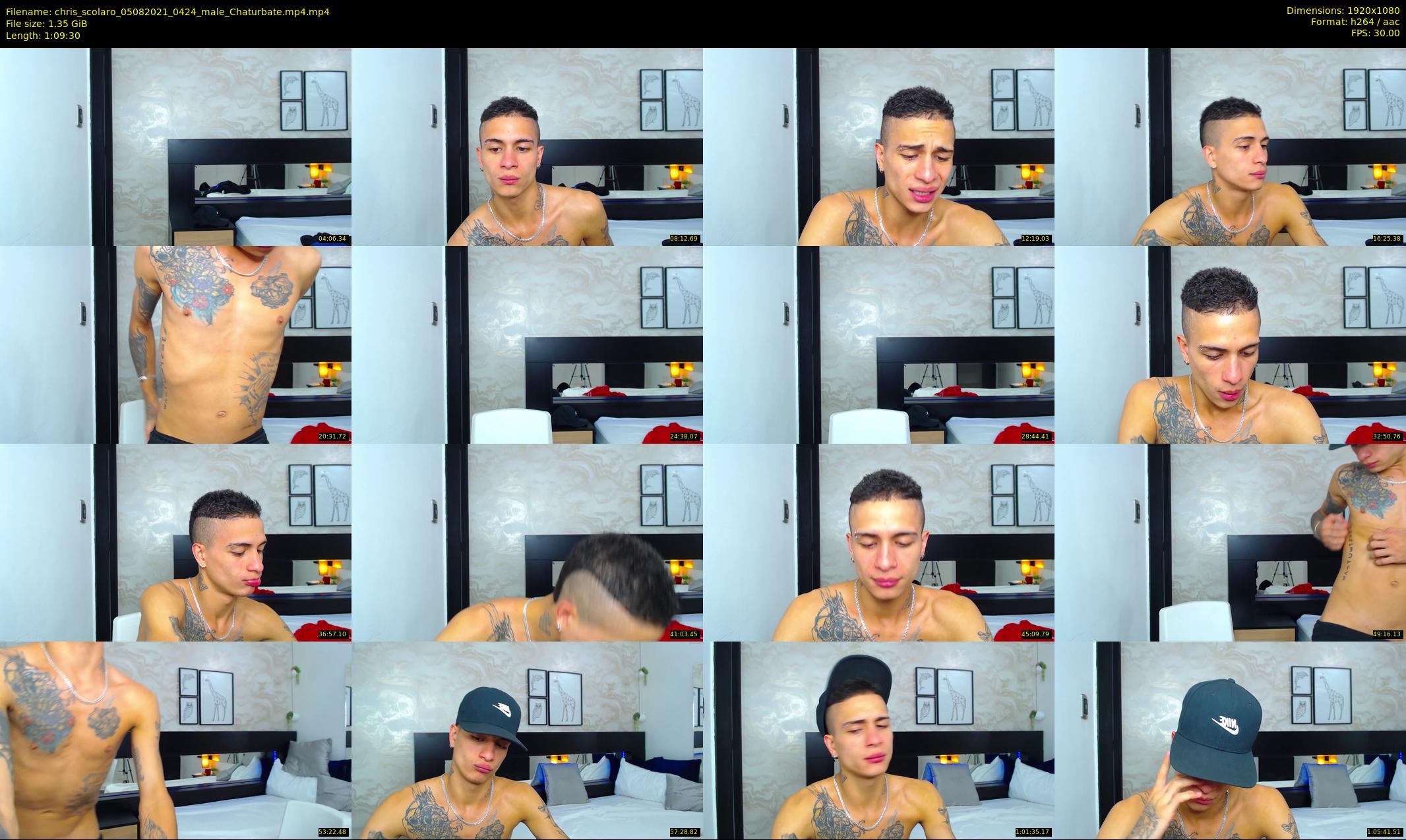 chris_scolaro — 70 minute Chaturbate male cam show recording, 1080p, Aug 5, 2021