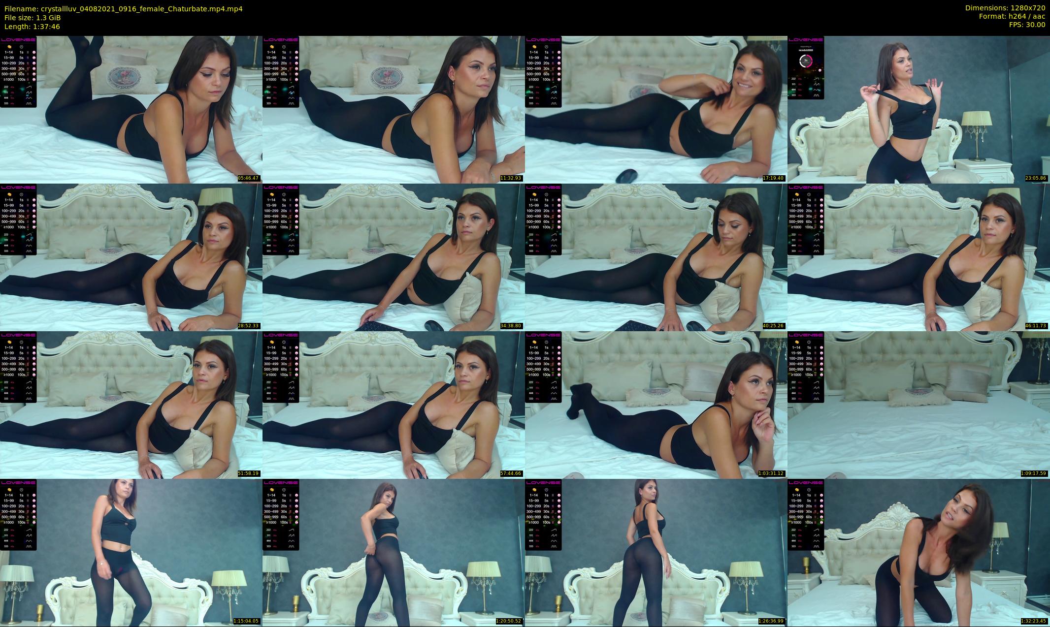 crystallluv — 98 minute Chaturbate female cam show recording, 720p, Aug 4, 2021